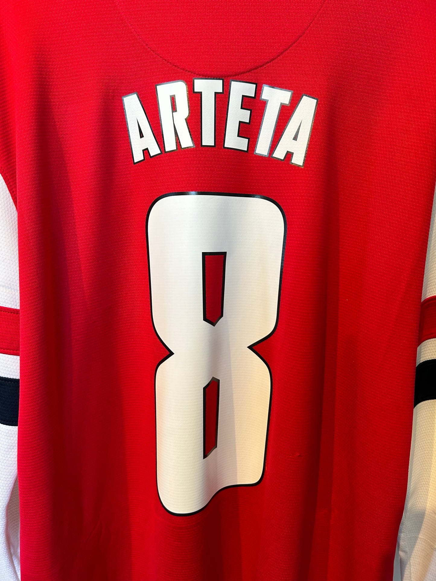 Arsenal 2012-14 Home Shirt L/S - Arteta #8 - L