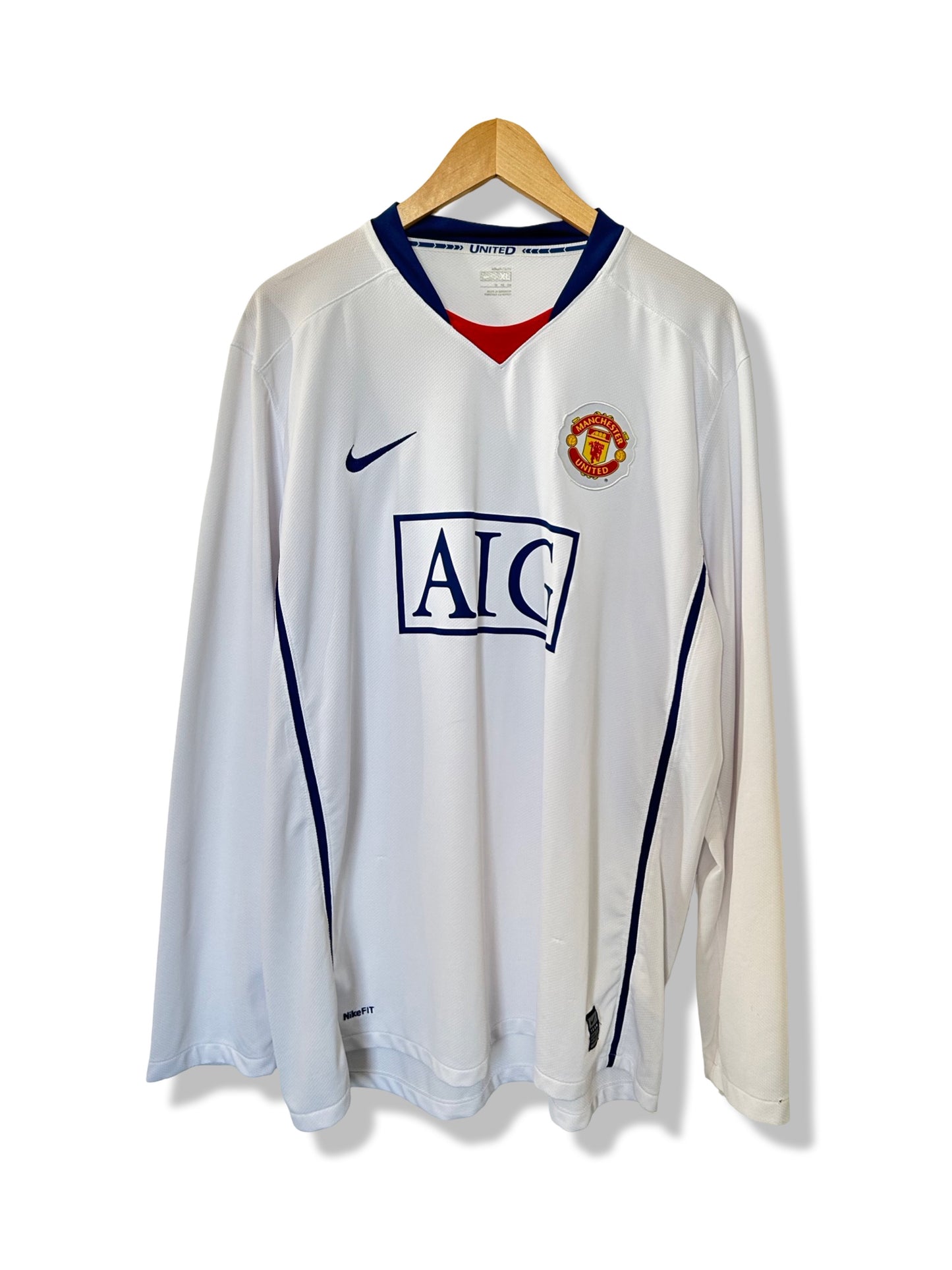 Manchester United 2008-09 Away Shirt L/S - Ronaldo #7 - XL