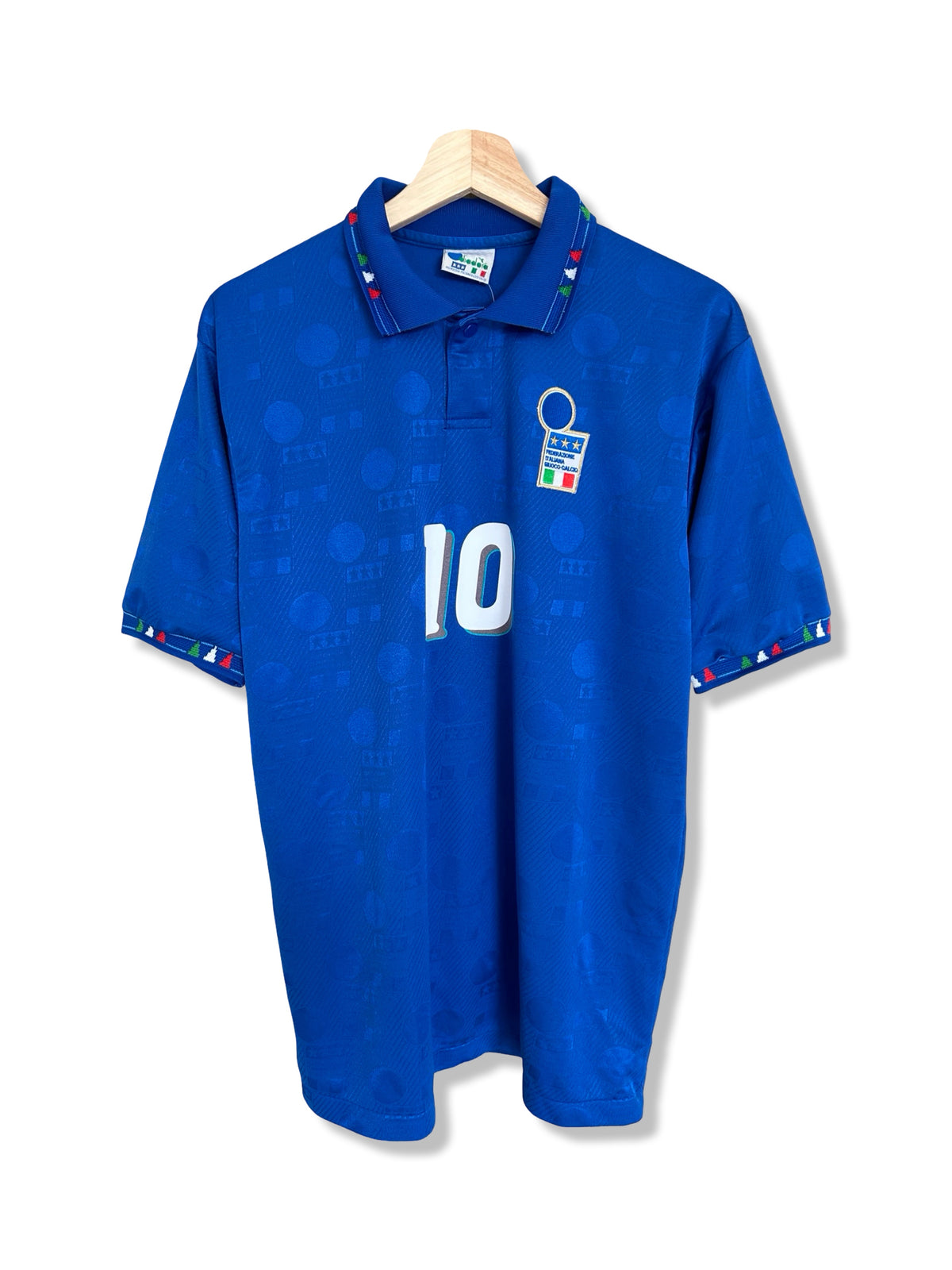 Italy 1994 Home Shirt - R. Baggio #10 - L