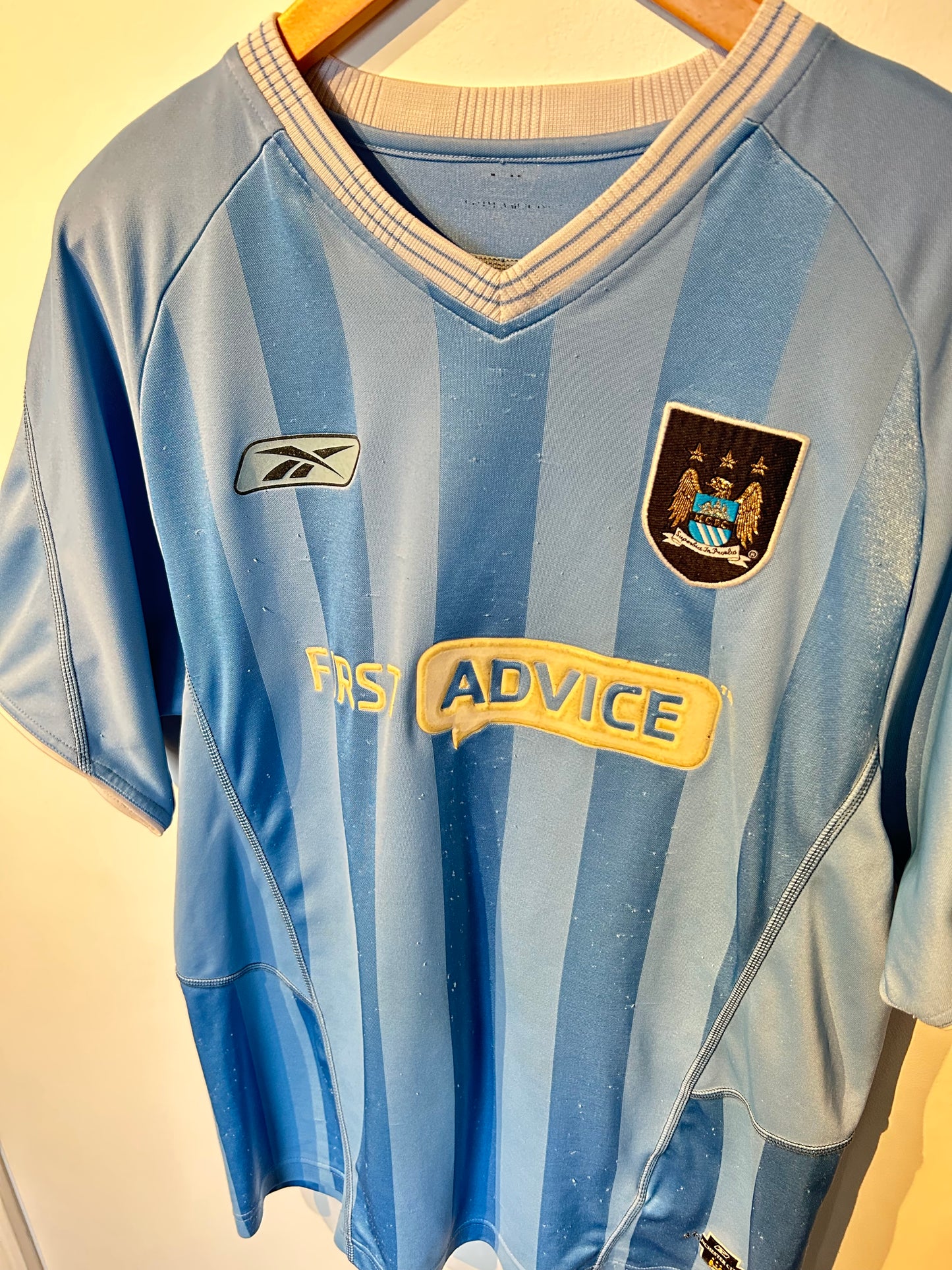 Manchester City 2003-04 Home Shirt - Anelka #39 - S