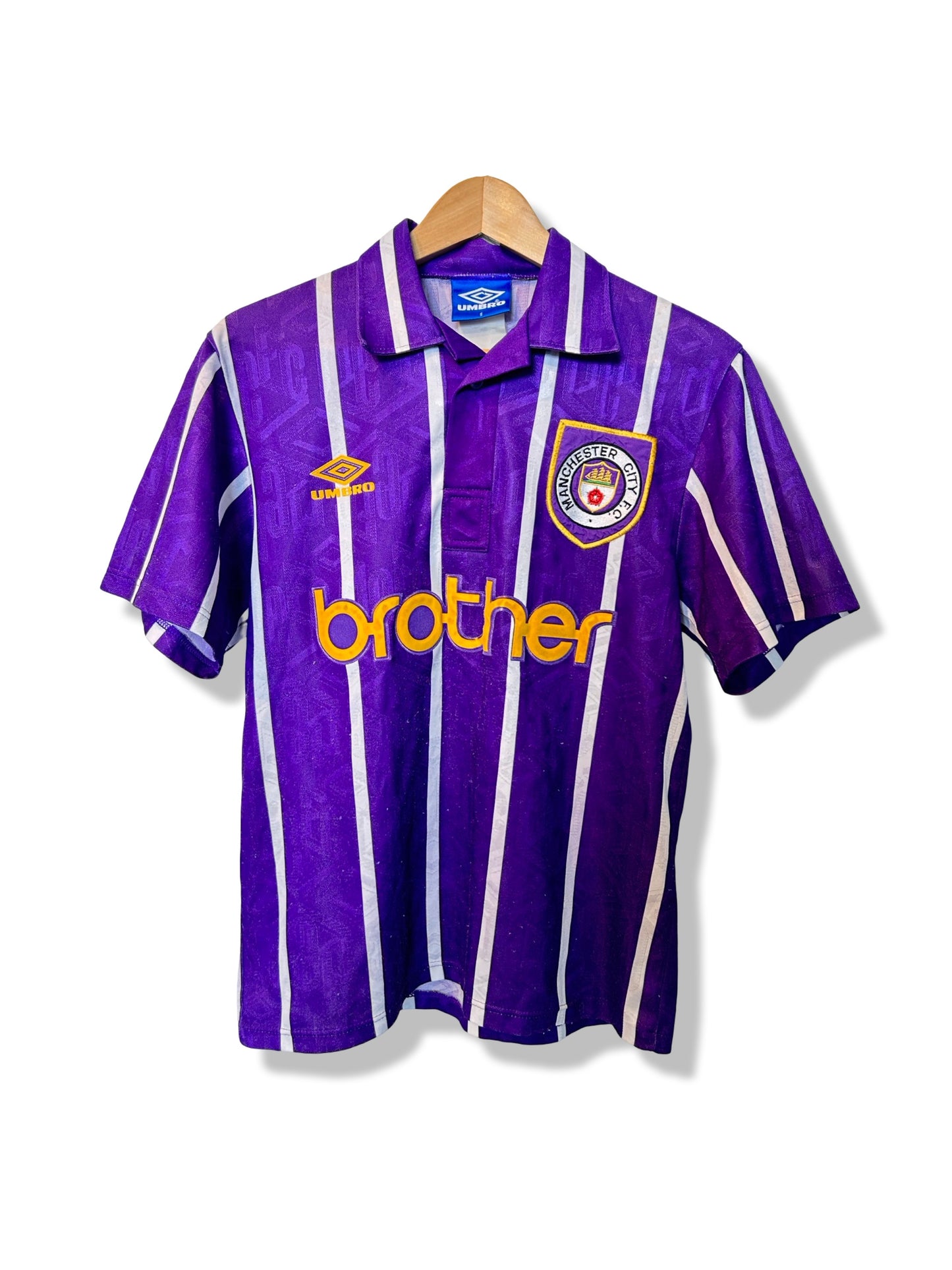 Manchester City 1993-94 Away Shirt - S
