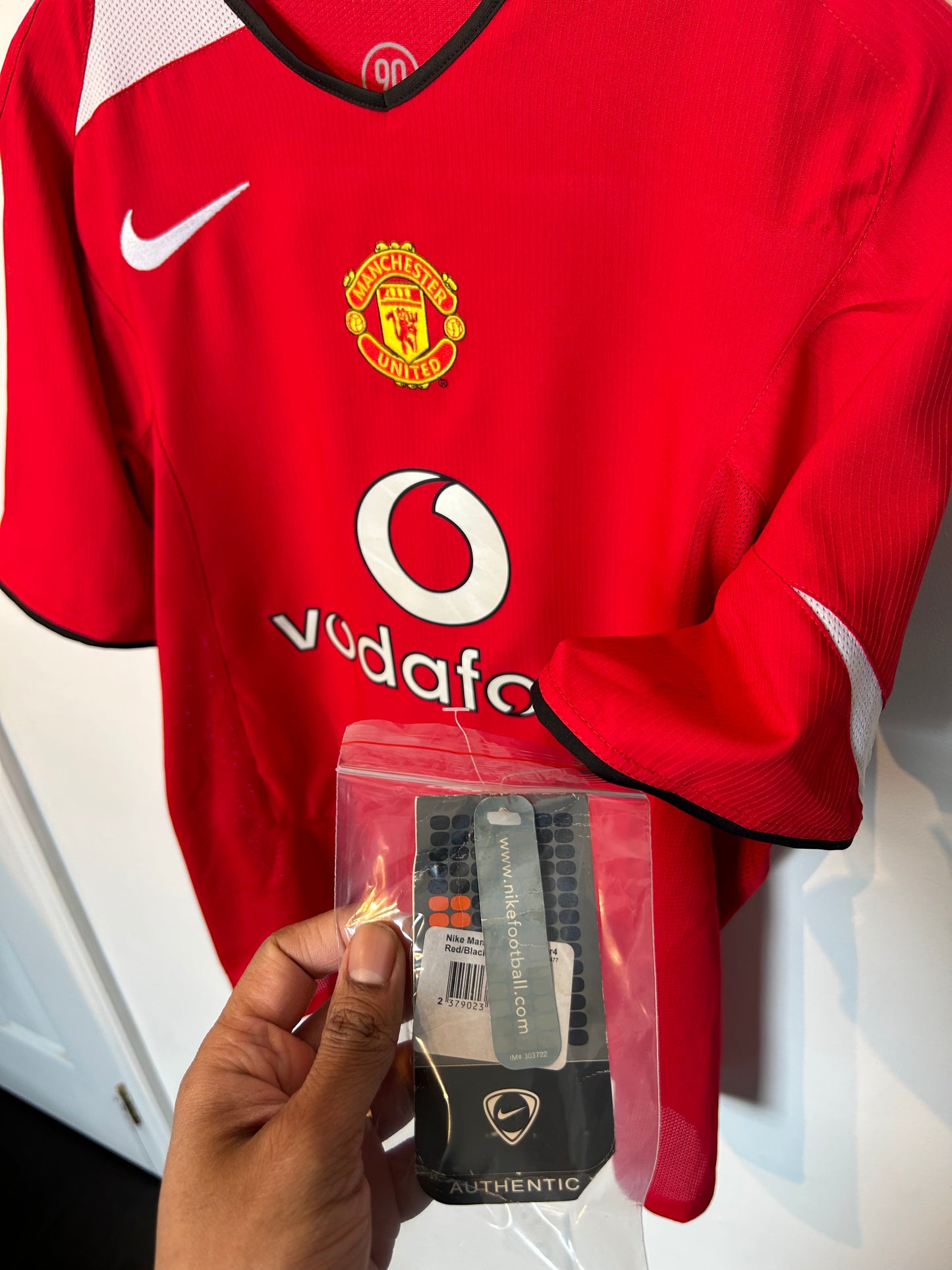 Manchester United 2004-06 Home Shirt - Ronaldo #7 - S