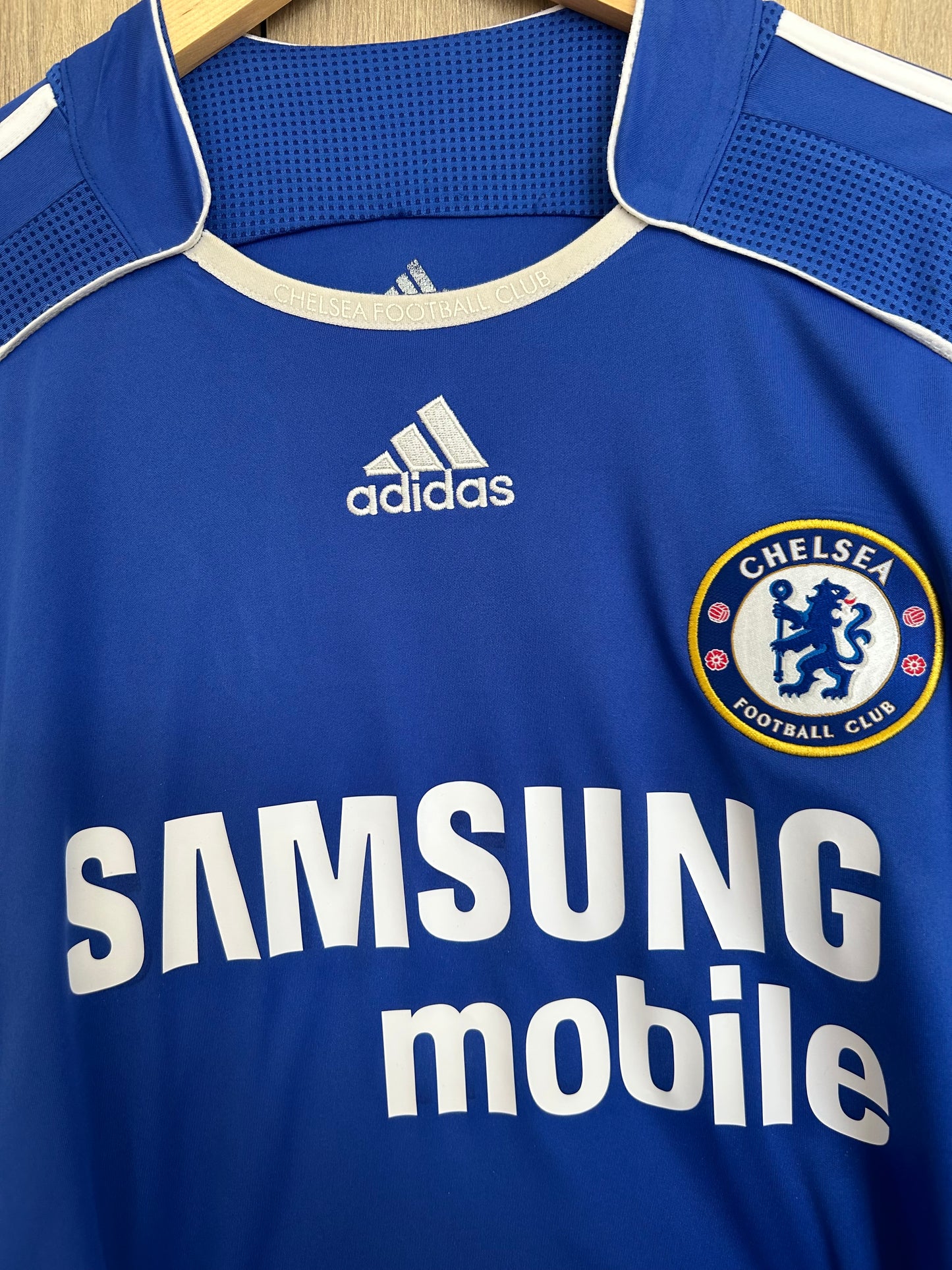 Chelsea 2006-08 Home Shirt L/S - Makelele #4 - L