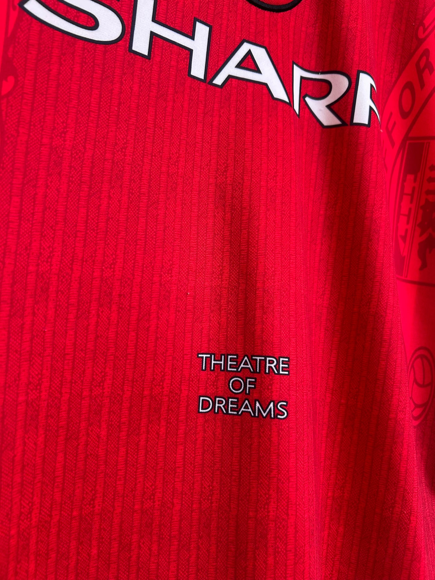 Manchester United 1997-98 Home Shirt - Beckham #7 - L
