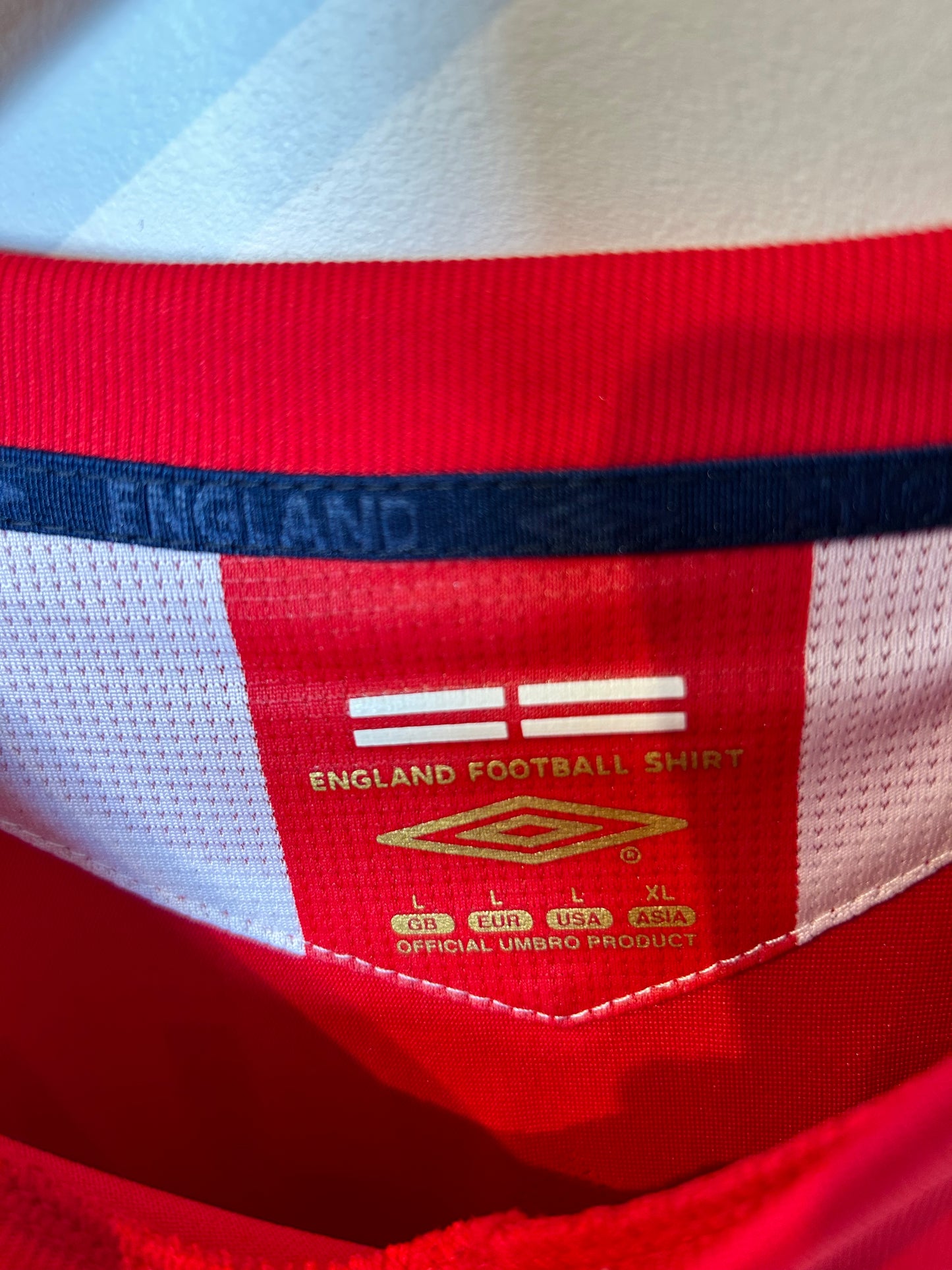 England 2006-08 Away Shirt - Beckham #7 - L