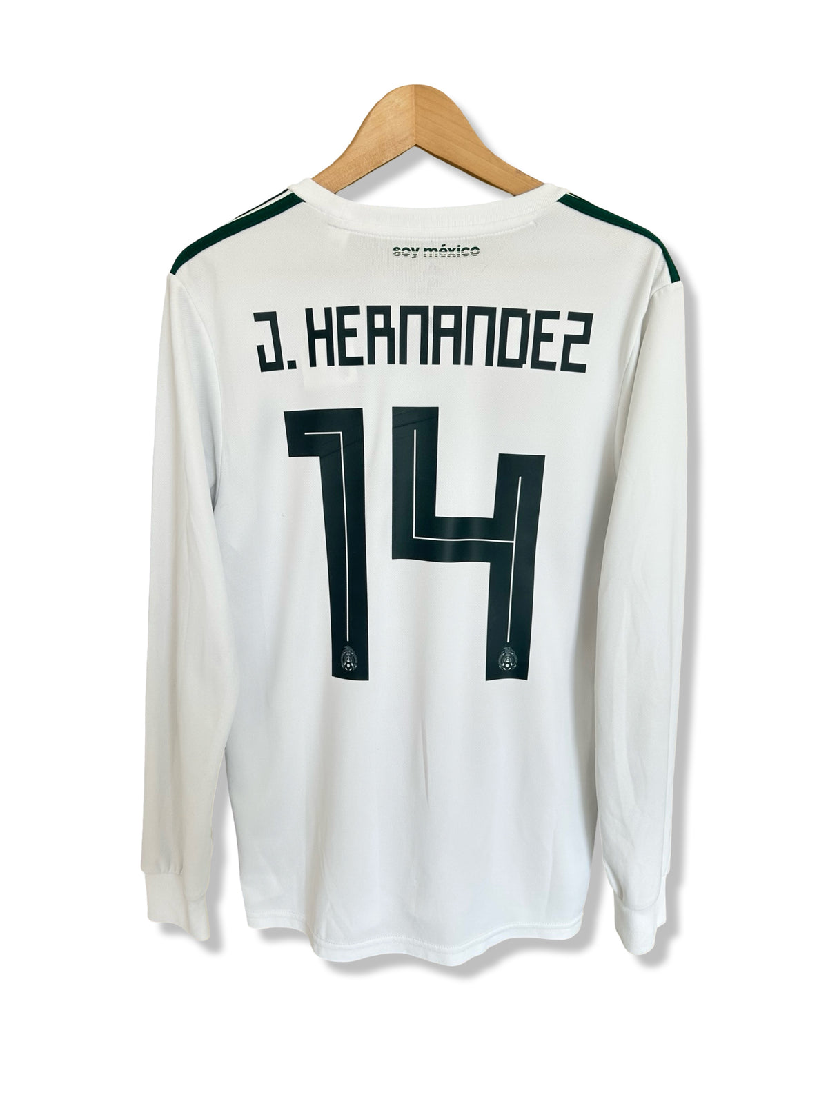 Mexico 2018-19 Away Shirt L/S - J. Hernandez #14 - M