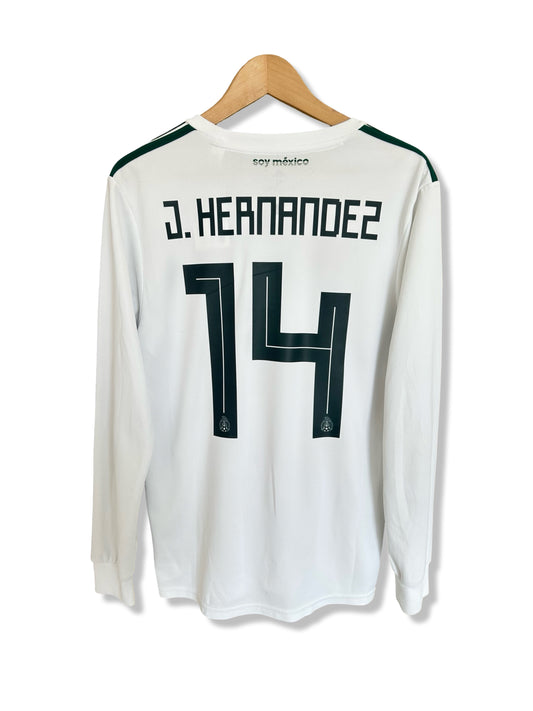 Mexico 2018-19 Away Shirt L/S - J. Hernandez #14 - M