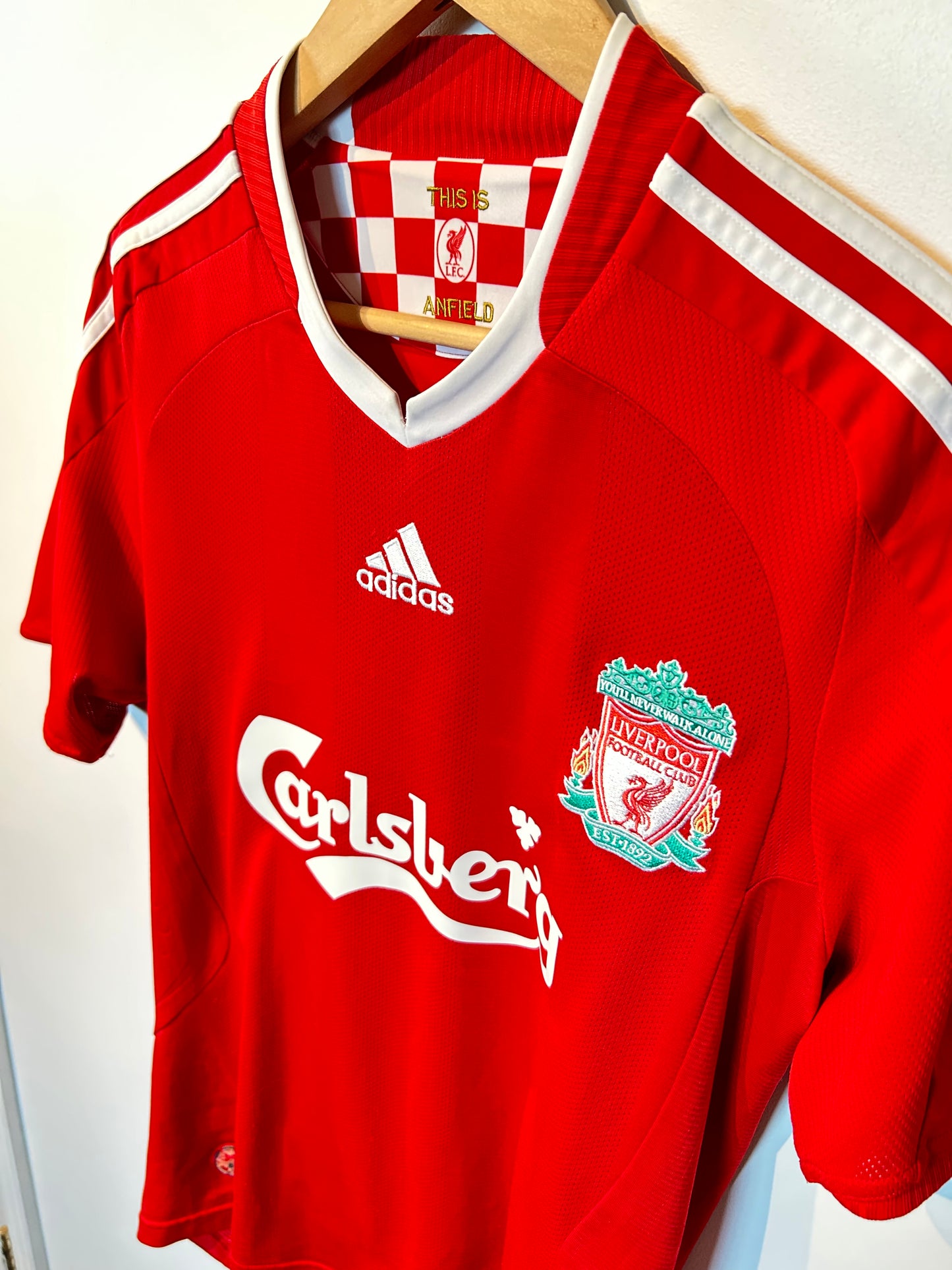 Liverpool 2008-10 Home Shirt - Torres #9 - S