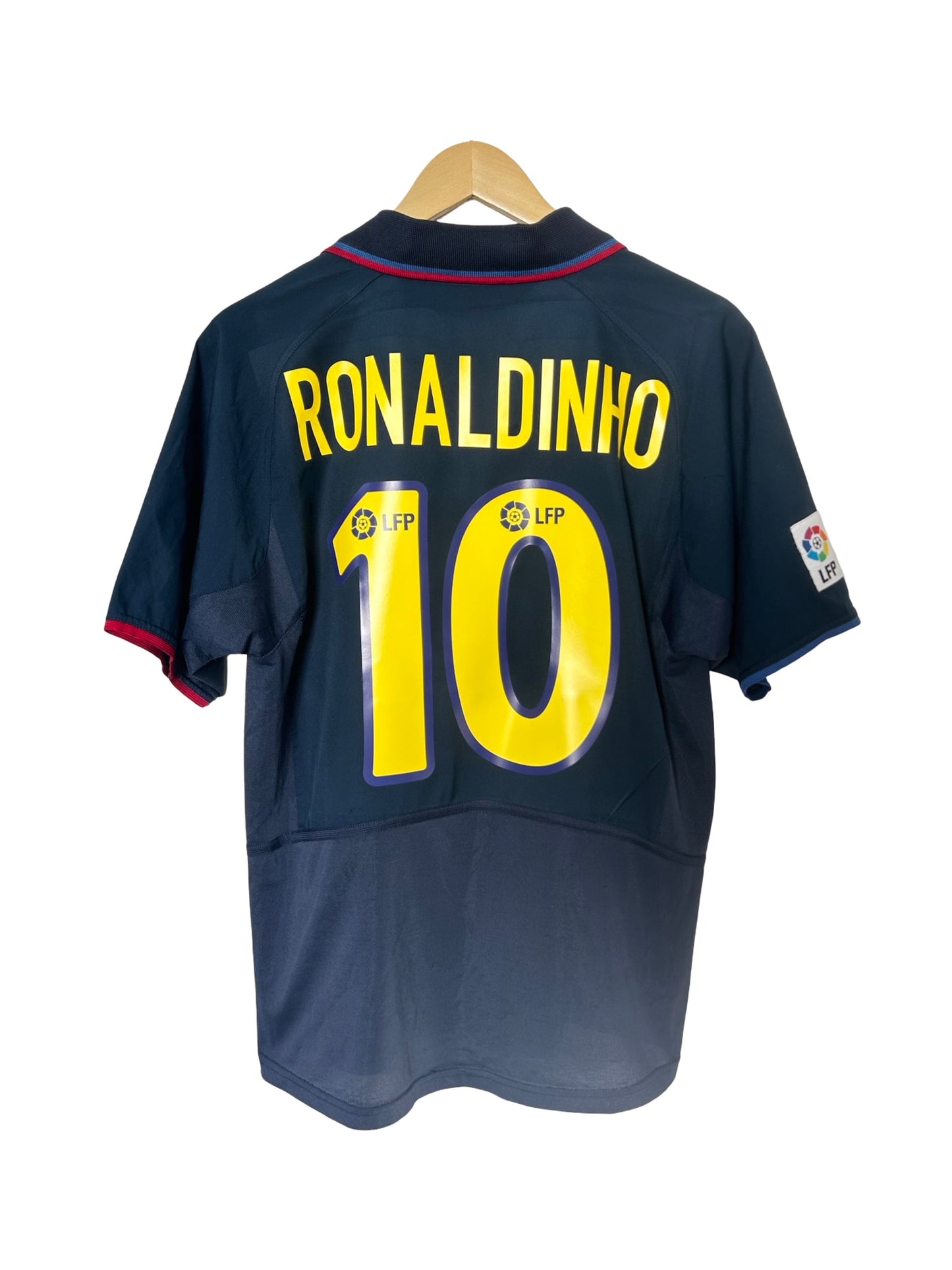 Barcelona 2003-04 Third Shirt - Ronaldinho #10 - S
