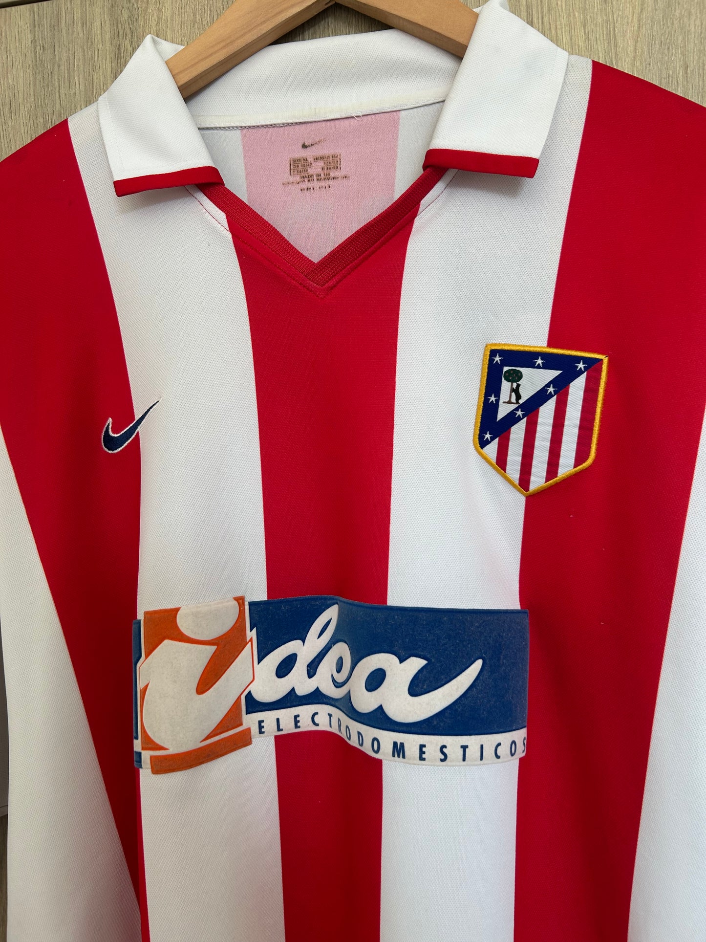 Atletico Madrid 2001-02 Home Shirt - F. Torres #9 - XL