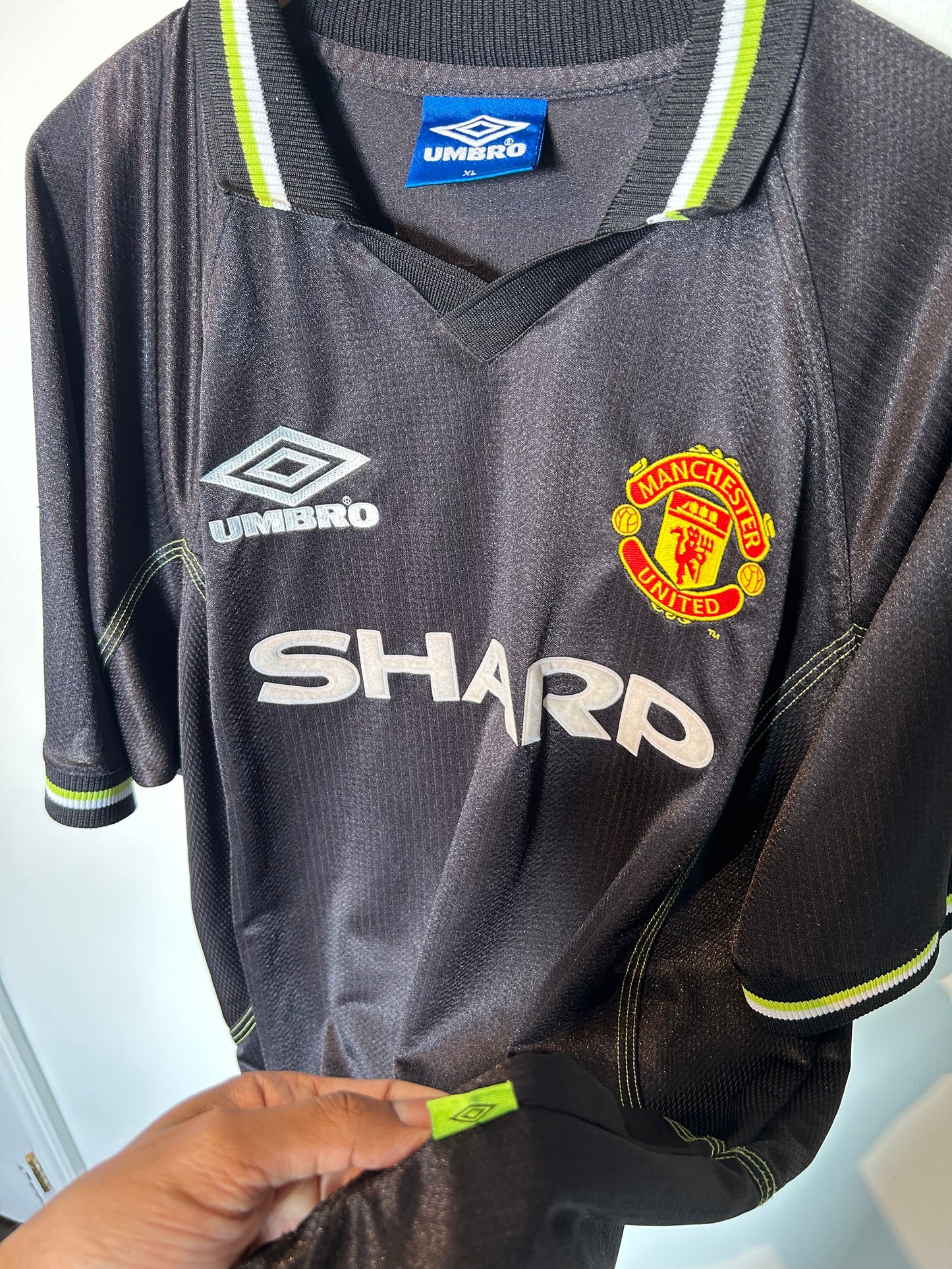 Manchester United 1998-99 Third Shirt - Keane #16 - XL