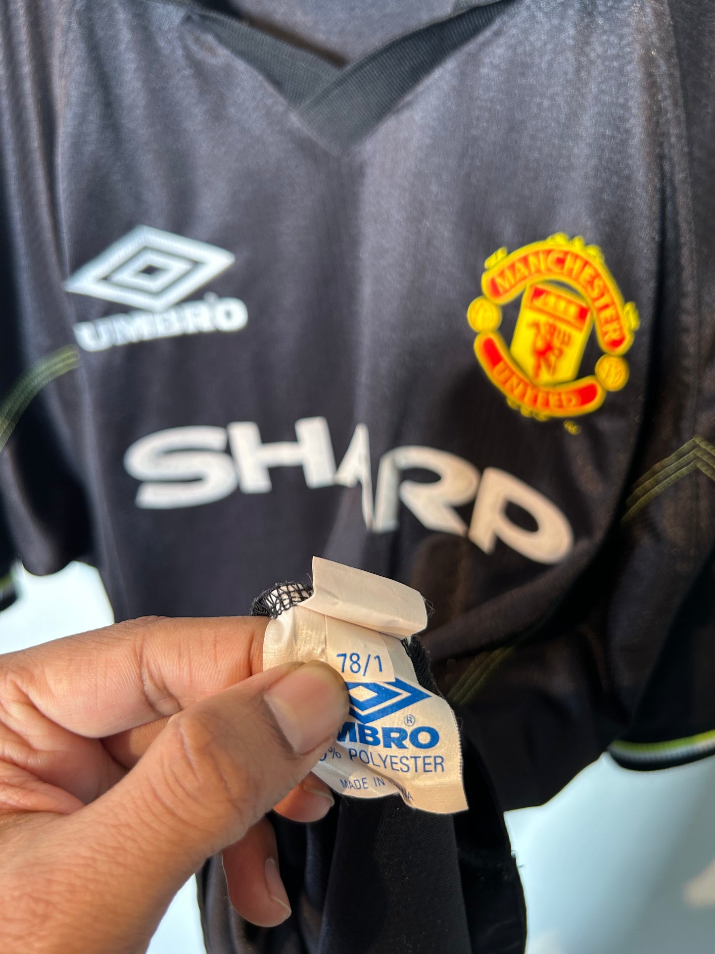 Manchester United 1998-99 Third Shirt - Keane #16 - XL