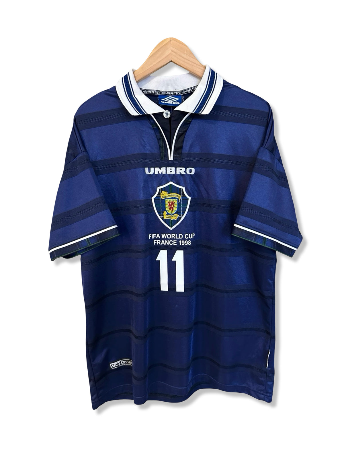 Scotland 1998-00 Home Shirt - Collins #11 - M