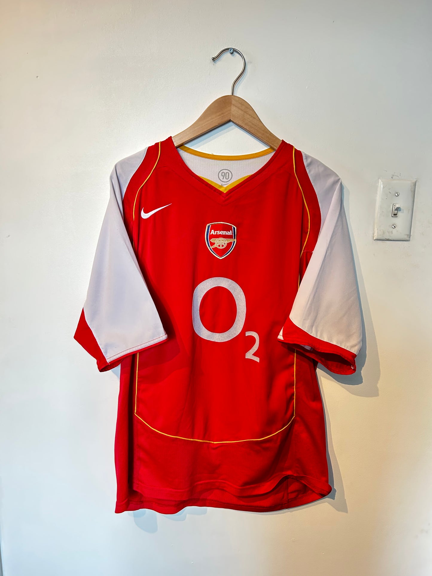 Arsenal 2004-05 Home Shirt - Pires #7 - L