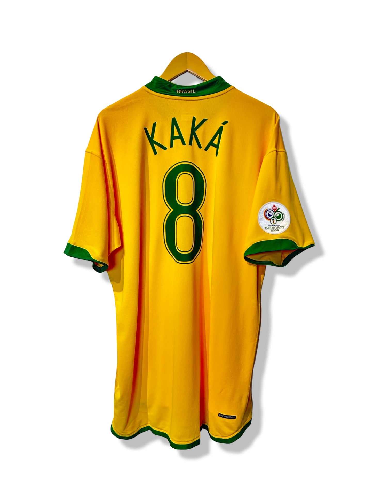 Brazil 2006-08 Home Shirt - Kaka #8 - XXXL
