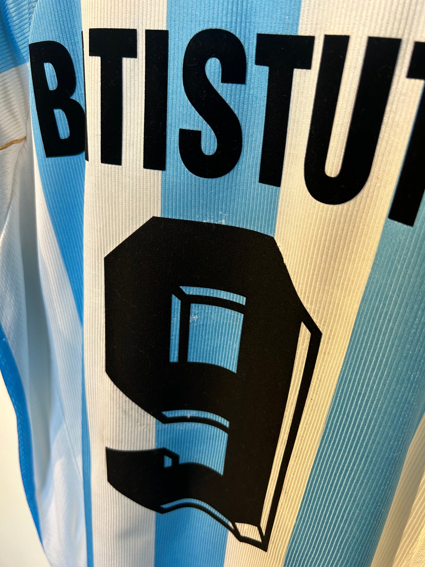 Argentina 1998-99 Home Shirt - Batistuta #9 - XL