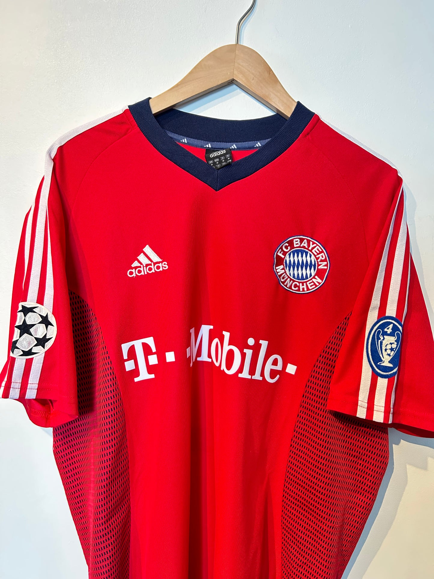 Bayern Munich 2002-03 European Home Shirt - Ballack #13 - M