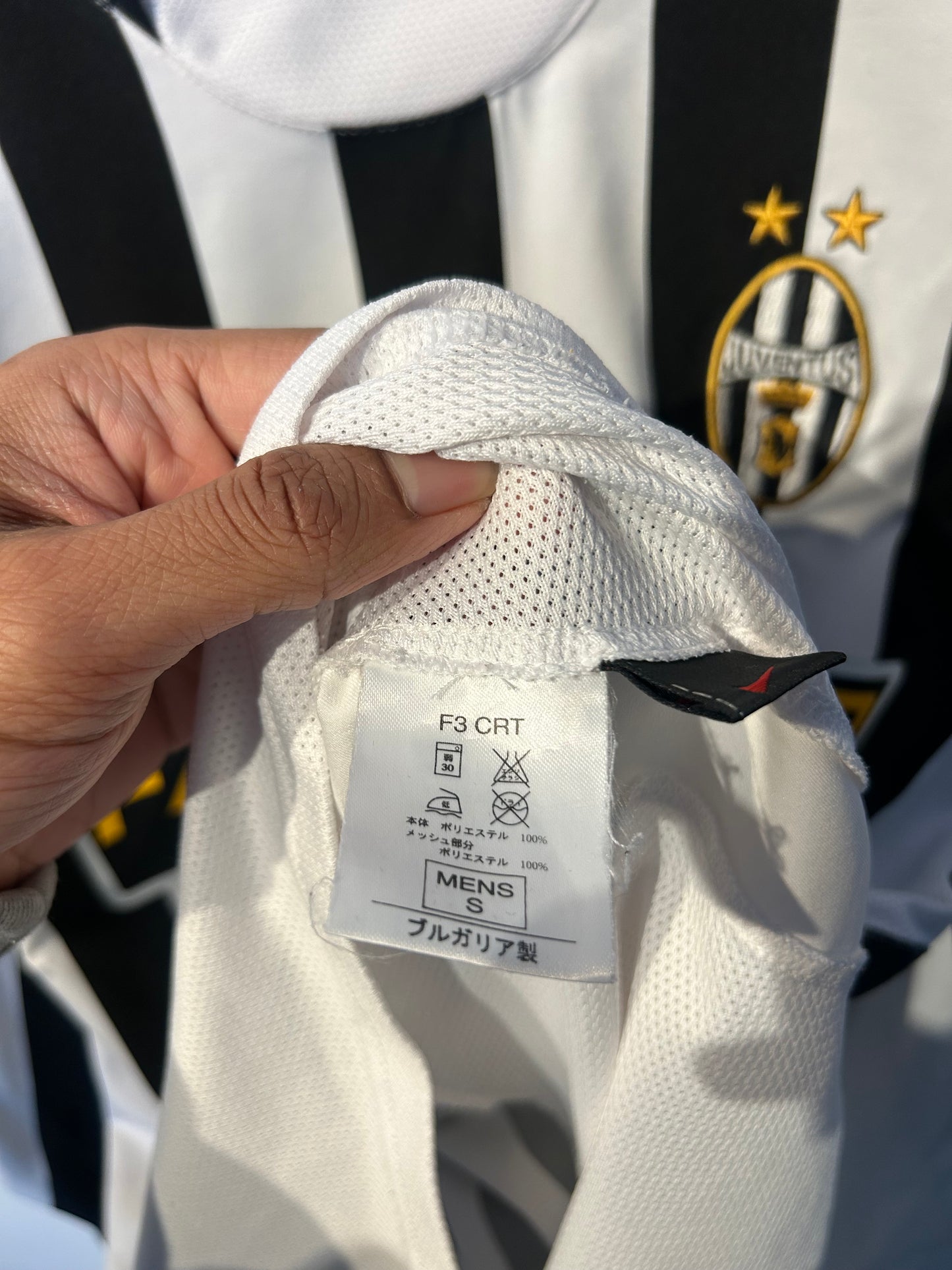 Juventus 2003-04 Home Shirt L/S - Nedved #11 - S