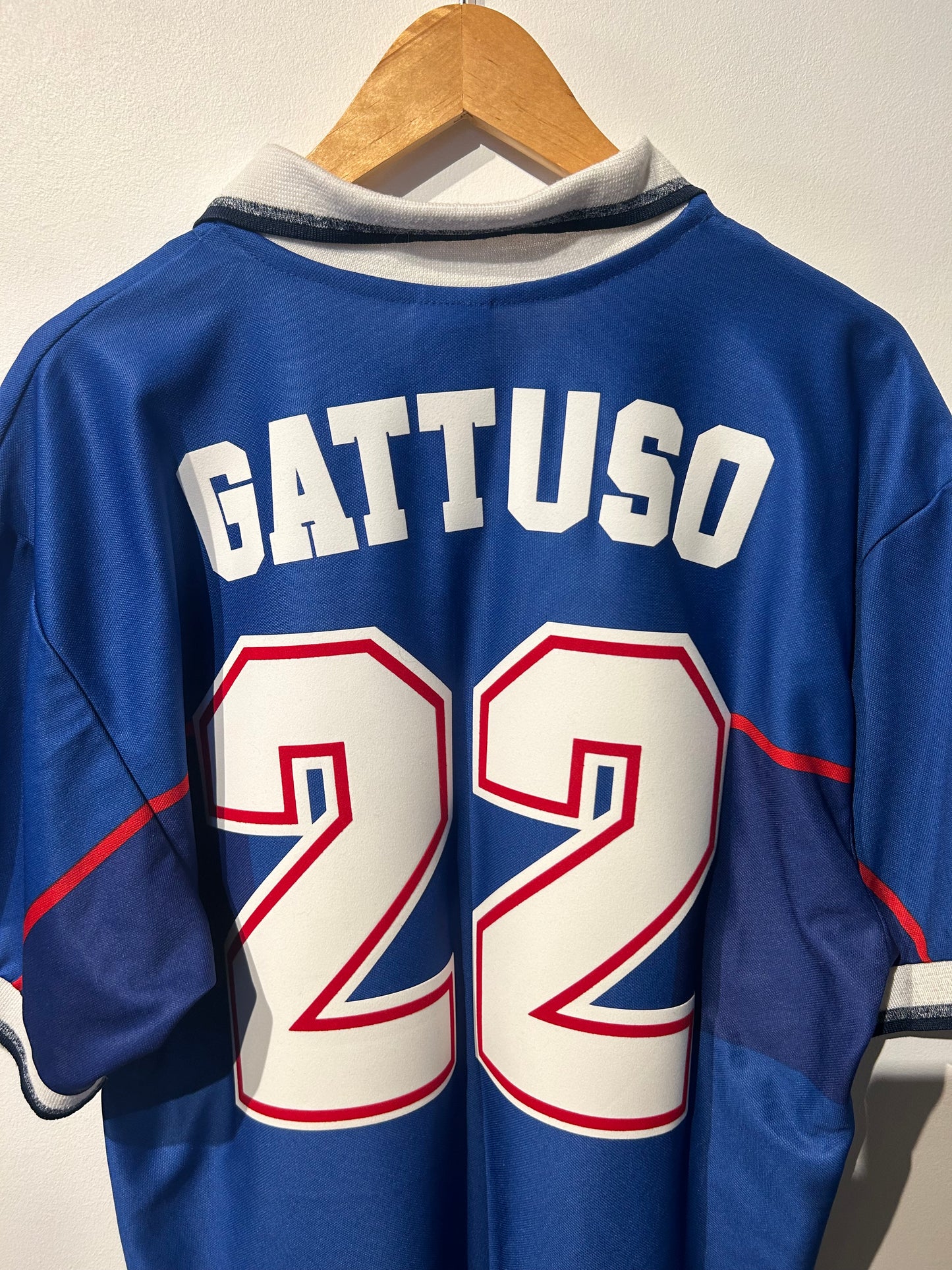 Rangers 1997-99 Home Shirt - Gattuso #22 - L