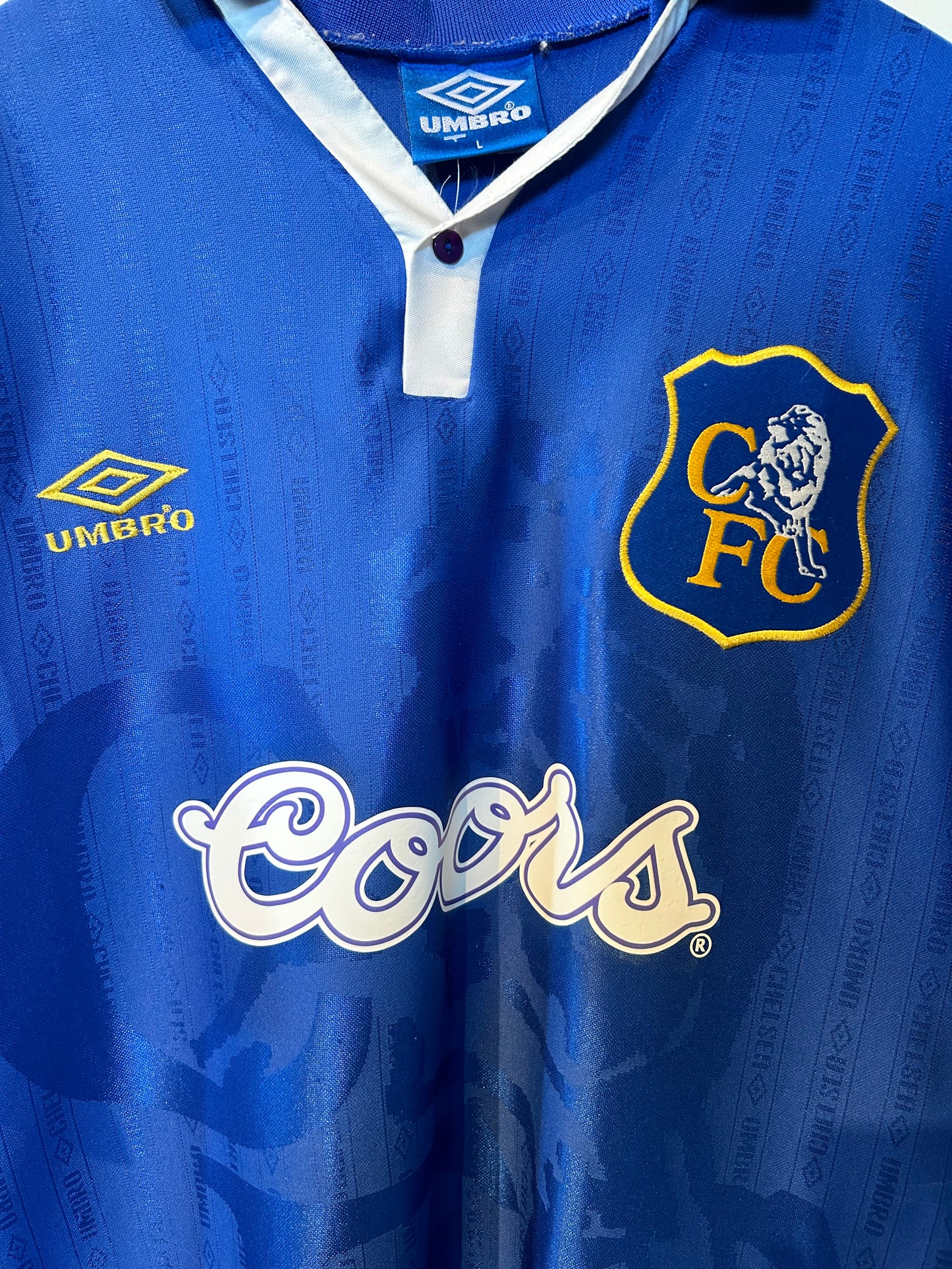 Chelsea 1995-97 Home Shirt - Gullit #4 - L