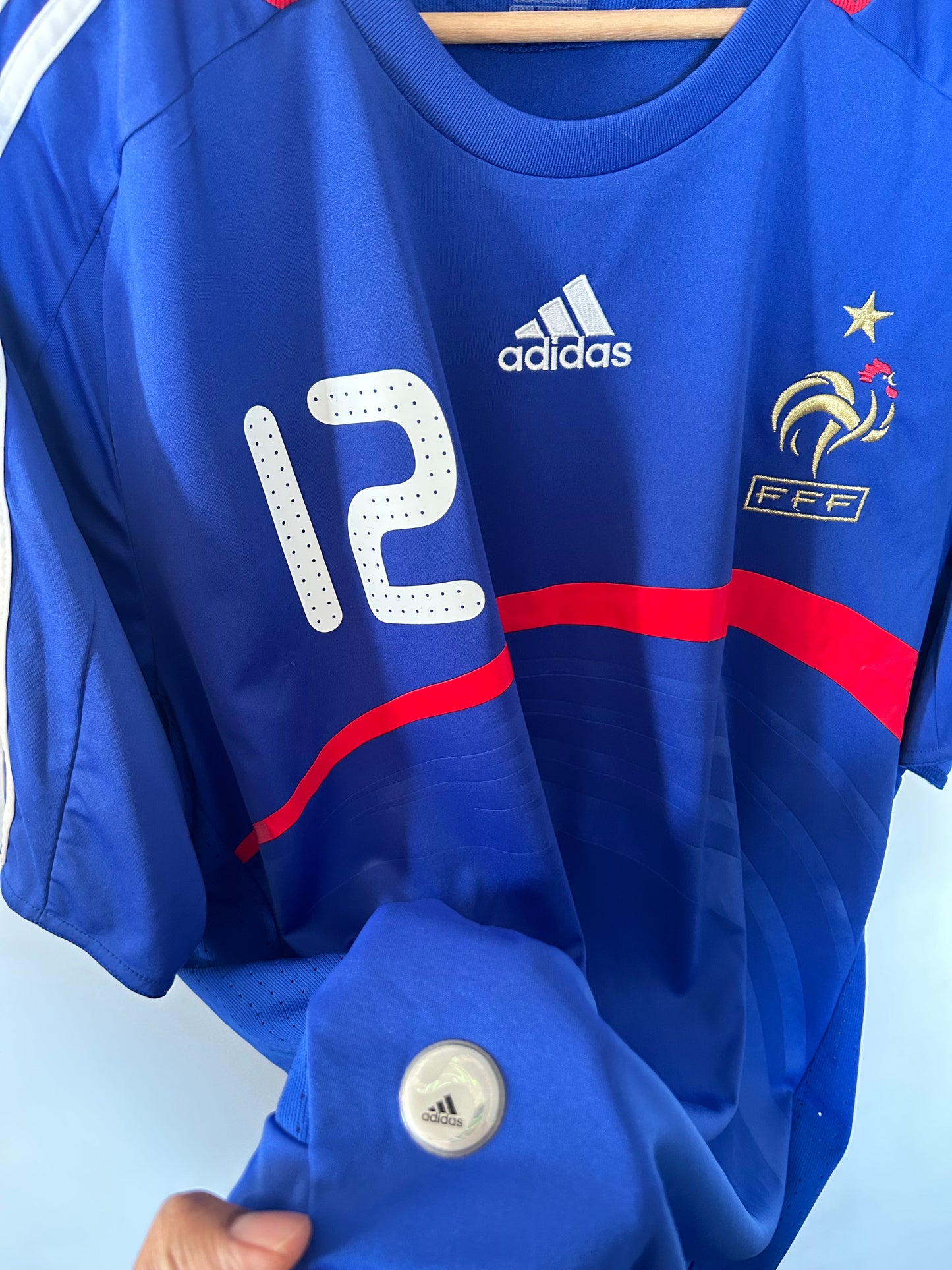 France 2007-08 Home Shirt - Henry #12 - XL