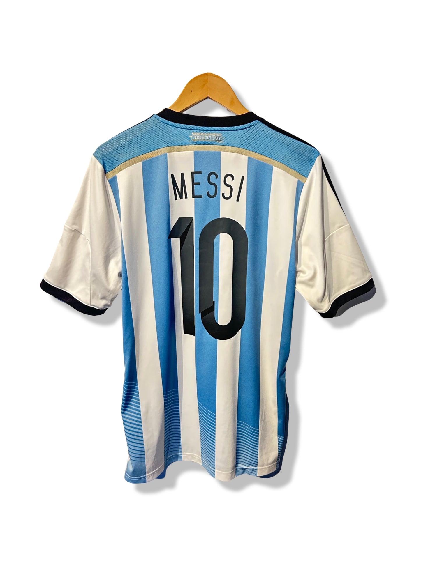 Argentina 2013-15 Home Shirt - Messi #10 - M