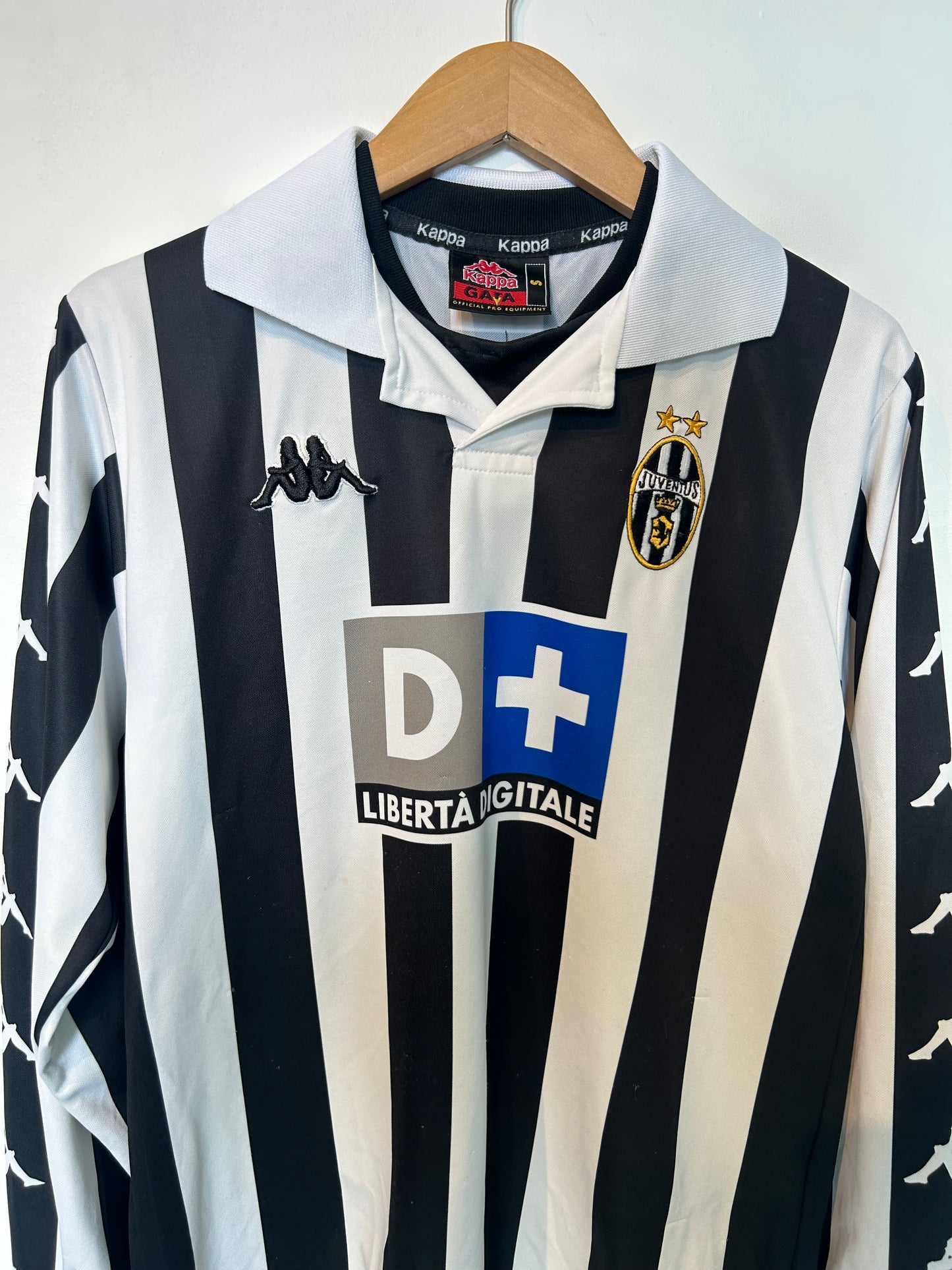 Juventus 1999-00 Home Shirt L/S - Zidane #21 - S