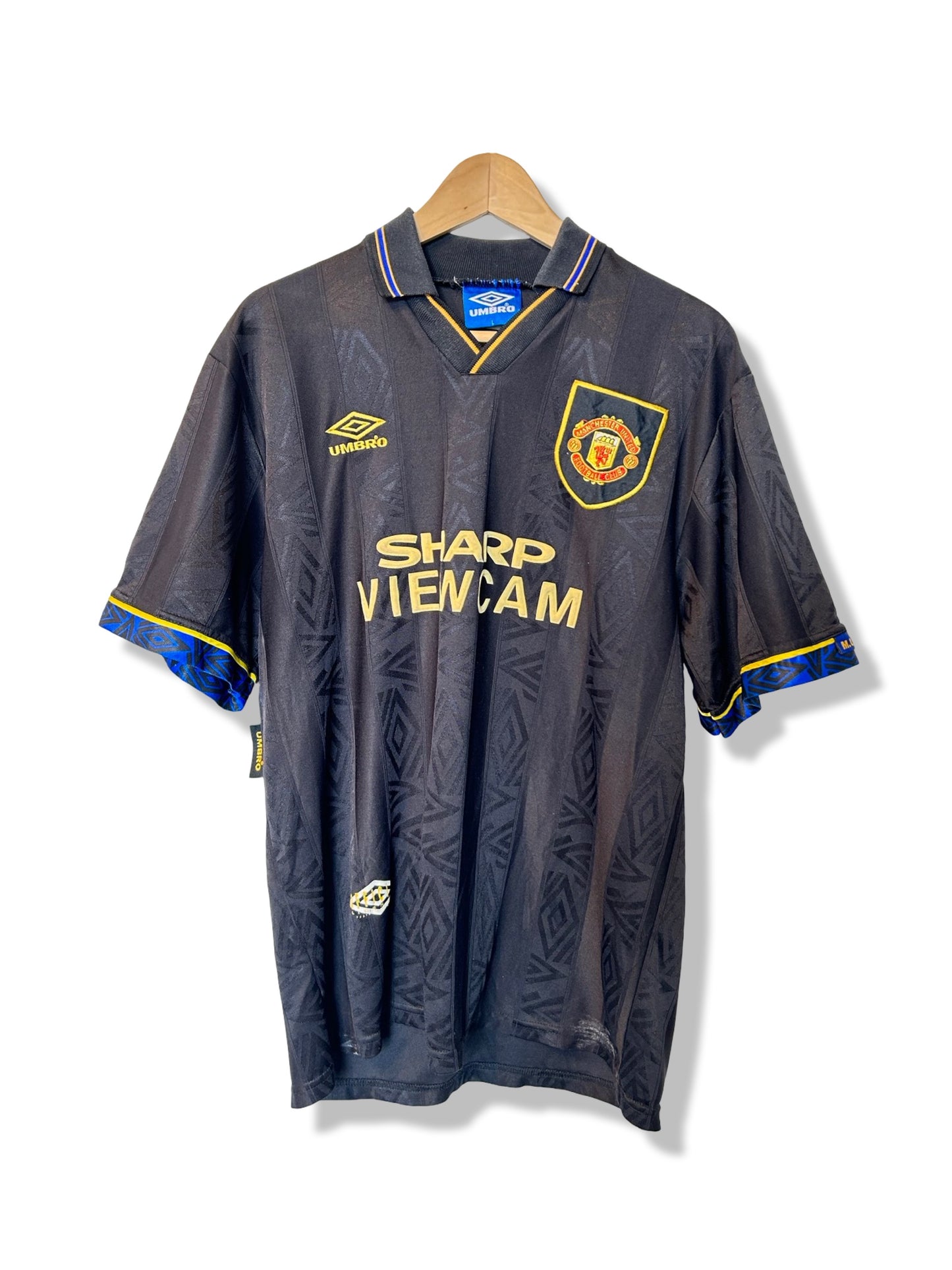 Manchester United 1993-95 Away Shirt - Cantona #7 - L