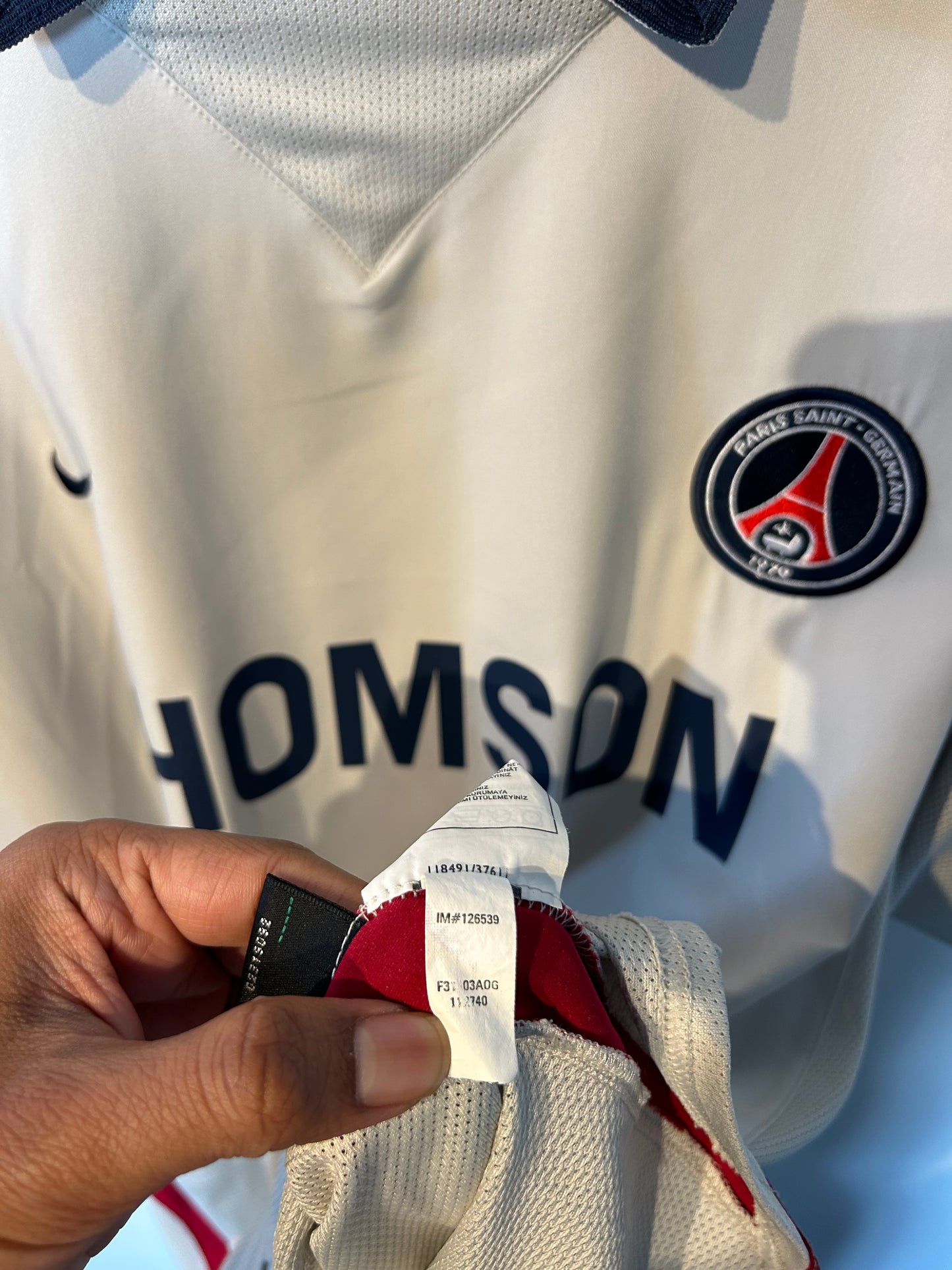 PSG 2003-04 Away Shirt - Pauleta #9 - XL