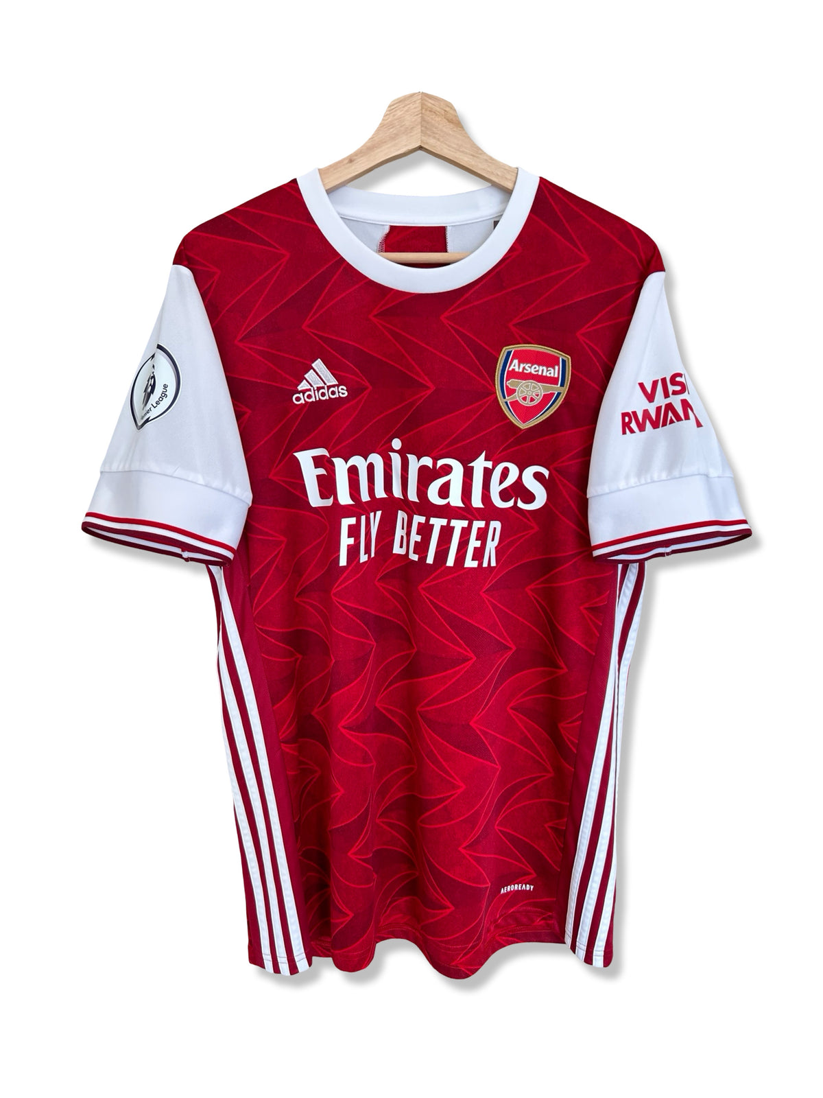 Arsenal 2020-21 Home Shirt - Aubameyang #14 - L