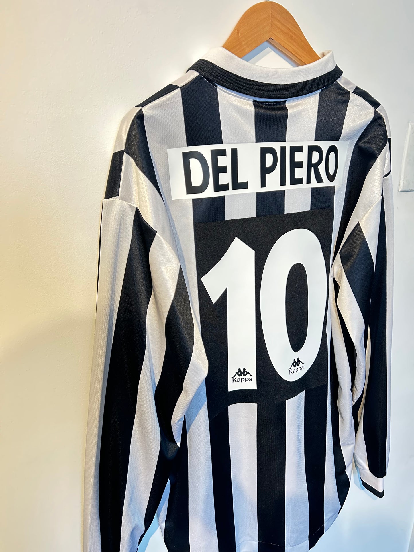 Juventus 1994-95 Home Shirt L/S - Del Piero #10 - L
