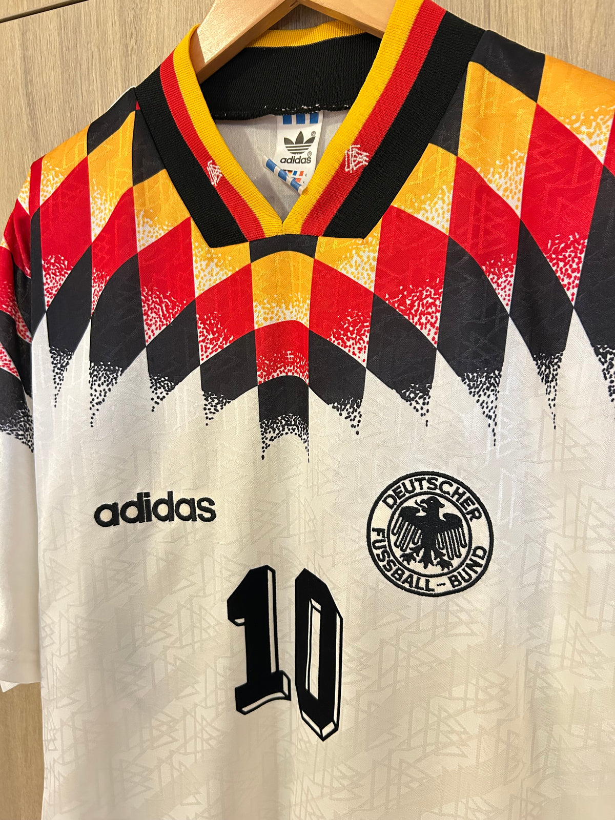 Germany 1994-96 Home Shirt - Matthaus #10 - L