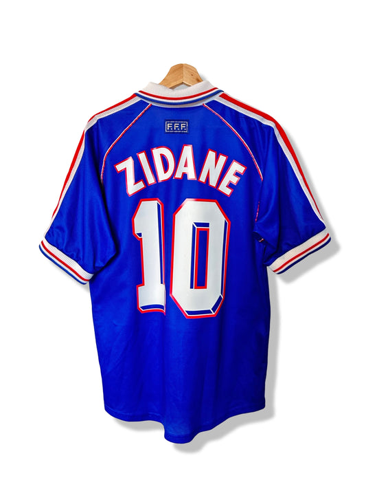 France 1998-00 Home Shirt - Zidane #10 - S
