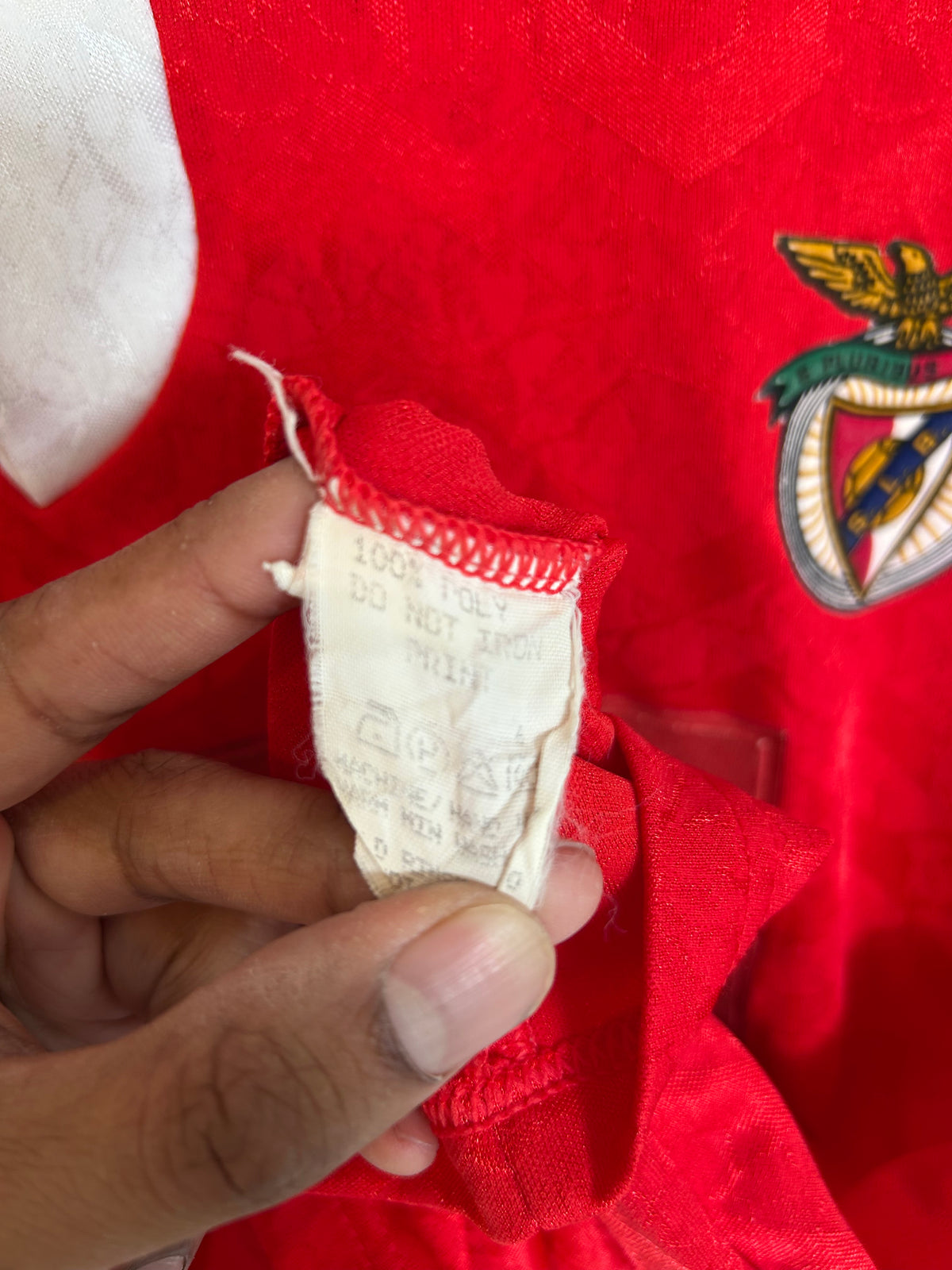 Benfica 1992-93 Home Shirt - XL