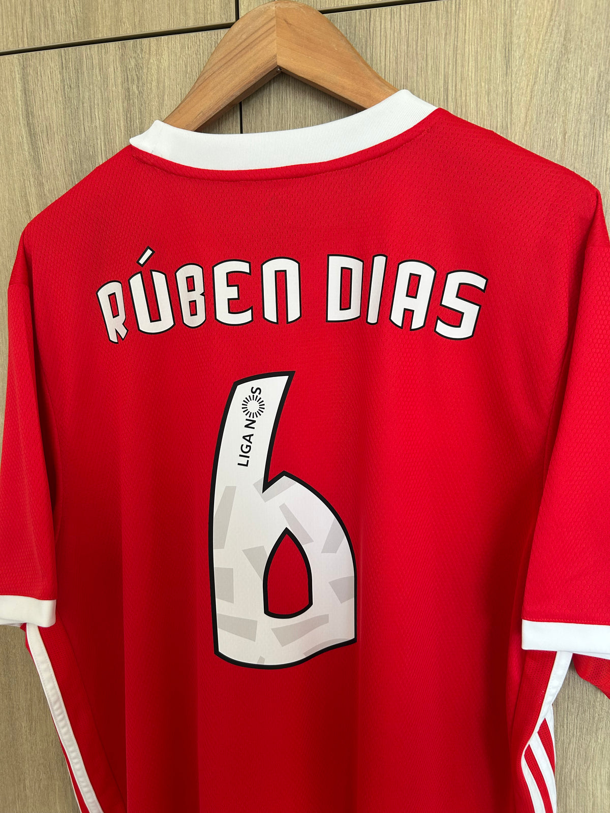 Benfica 2019-20 Home Shirt - Ruben Dias #6 - XL