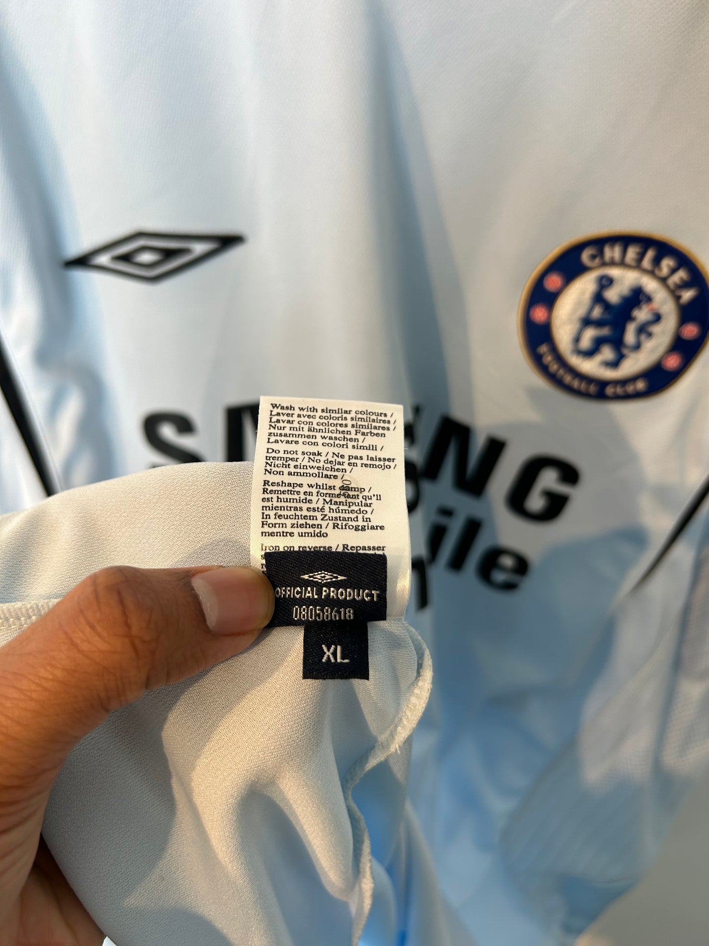 Chelsea 2005-06 Away Shirt - Drogba #15 - XL