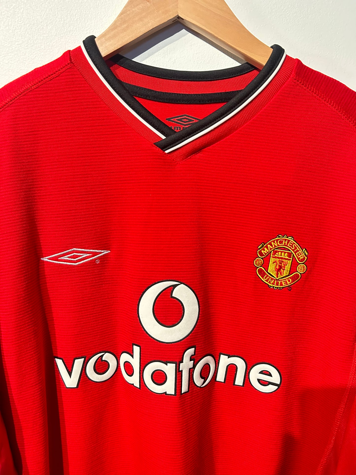 Manchester United 2000-02 Home Shirt - Beckham #7 - XL