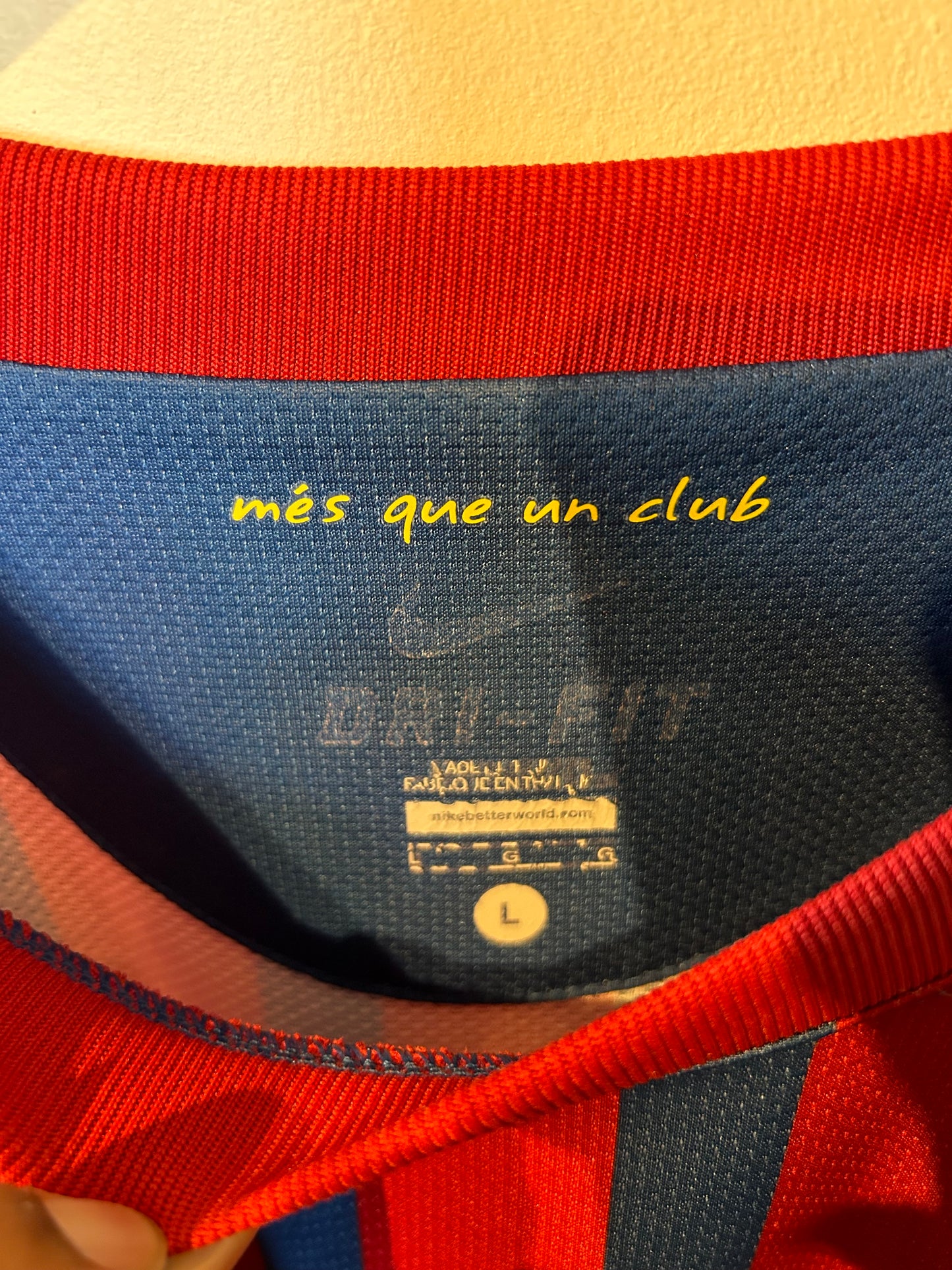 Barcelona 2011-12 Home Shirt - Fabregas #4 - L