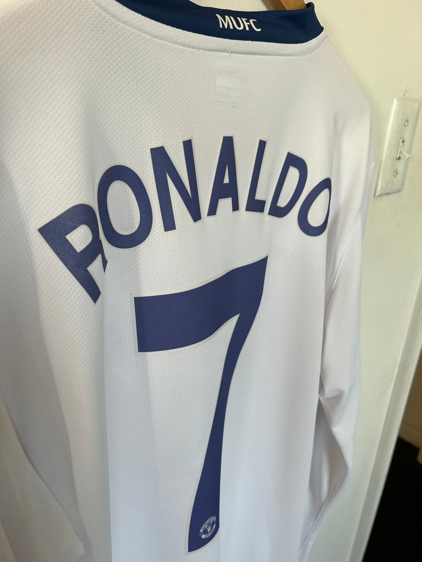 Manchester United 2008-09 Away Shirt L/S - Ronaldo #7 - XL