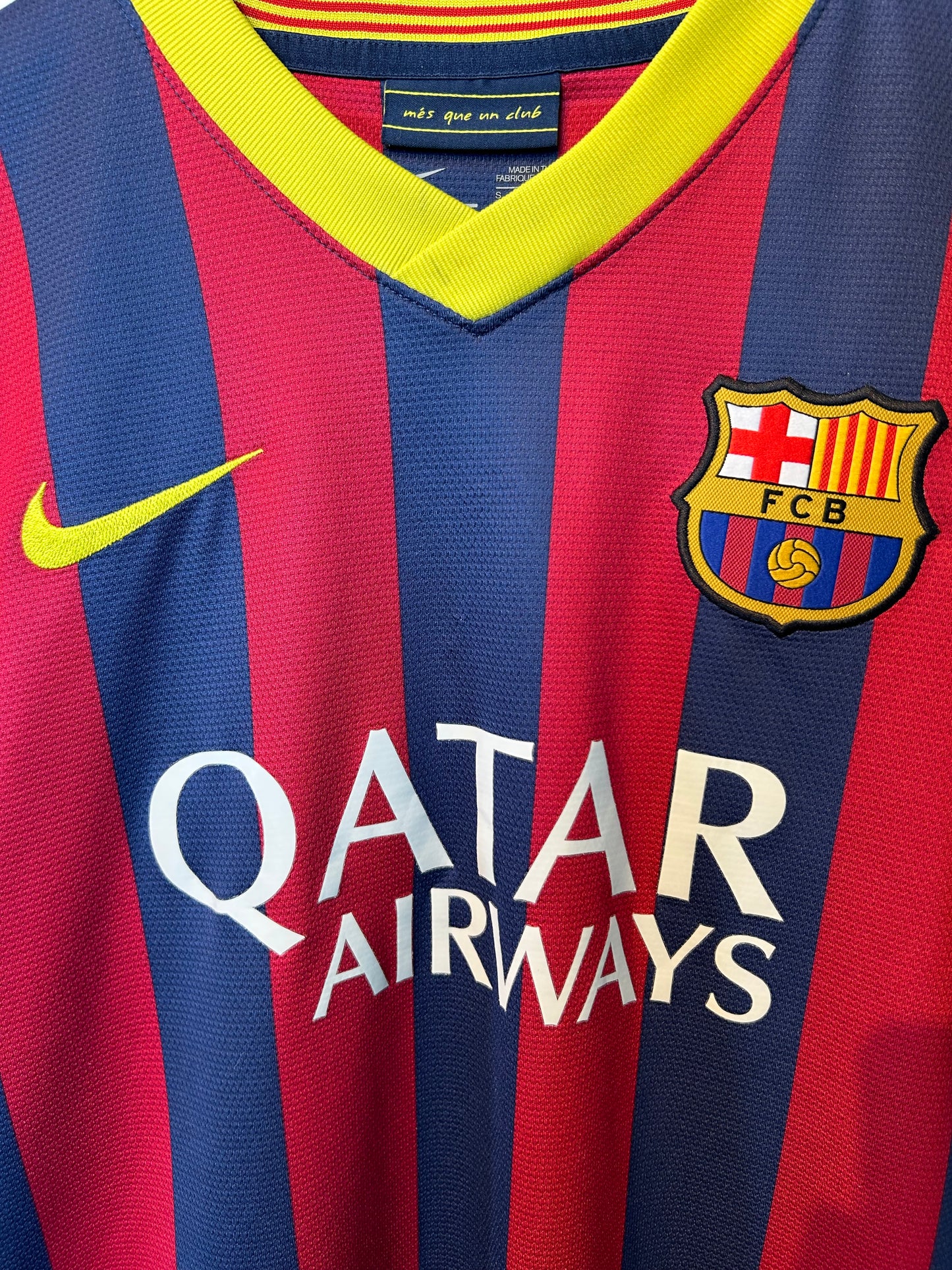 Barcelona 2013-14 Home Shirt - Messi #10 - S