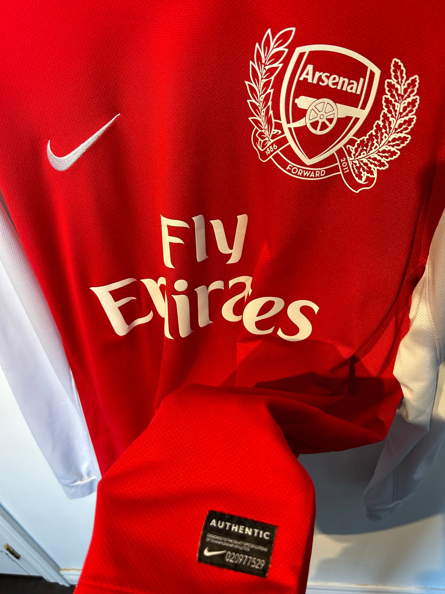 Arsenal 2011-12 Home Shirt L/S - Henry #12 - L