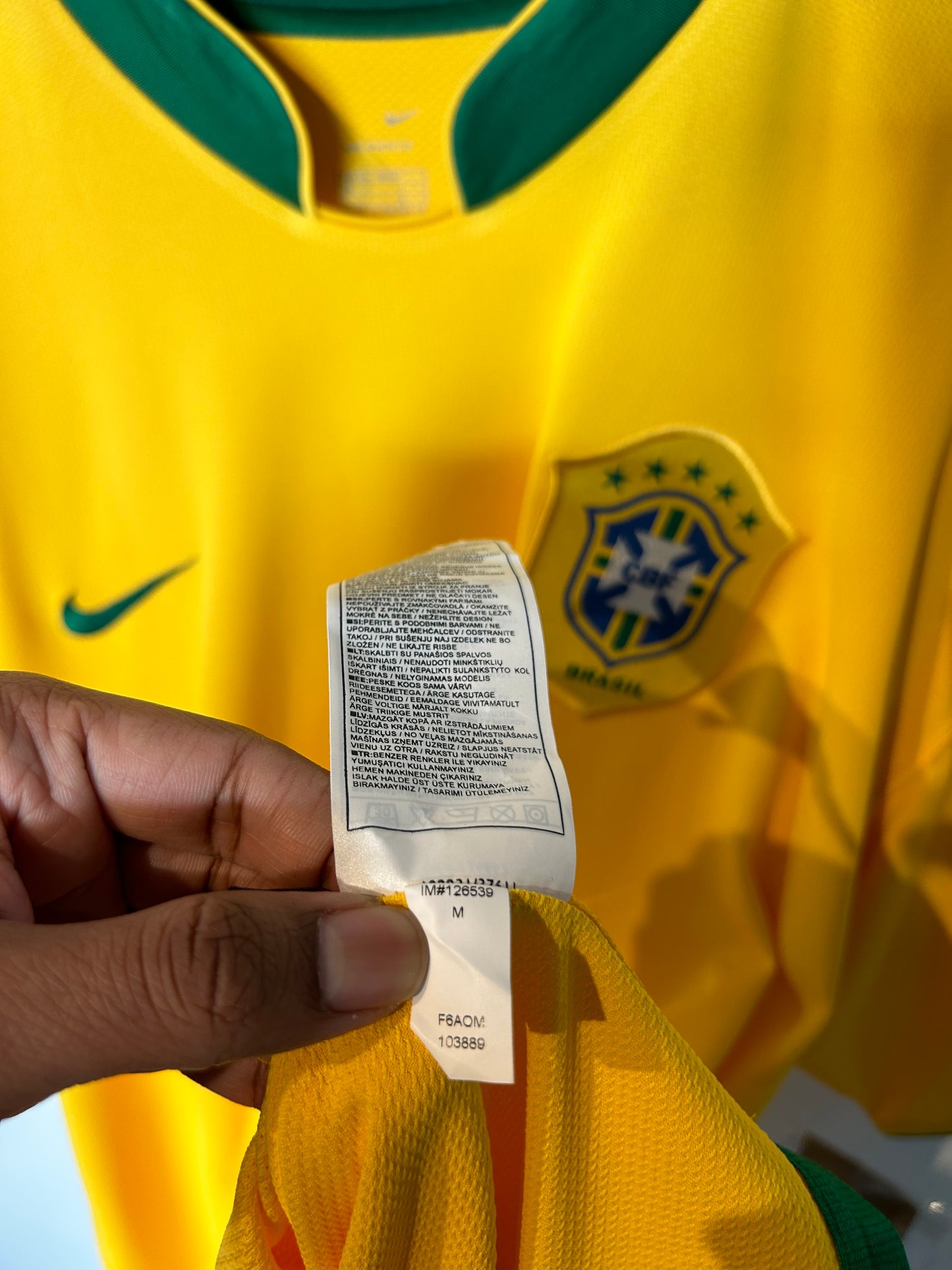 Brazil 2006-08 Home Shirt BNWT - Ronaldinho #10 - 3XL