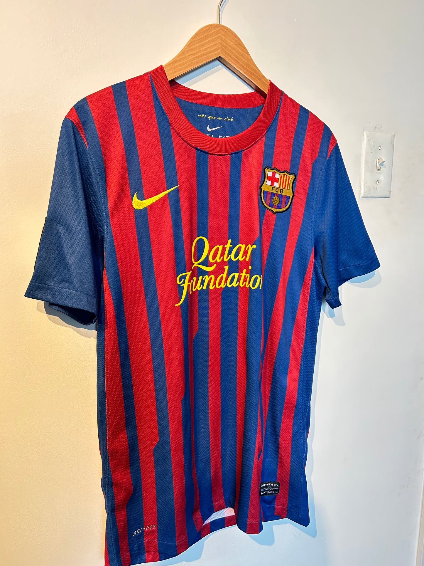 Barcelona 2011-12 Home Shirt - Messi #10 - S