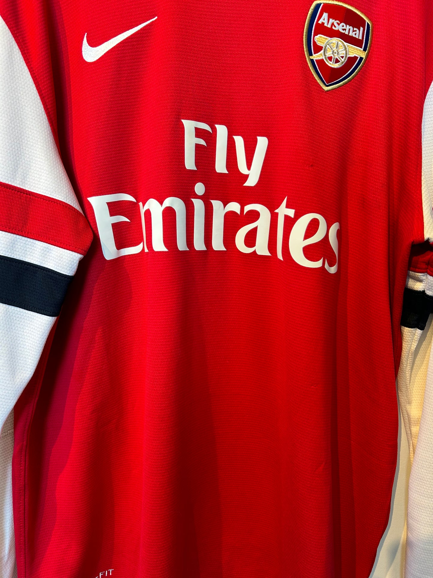 Arsenal 2012-14 Home Shirt L/S - Arteta #8 - L