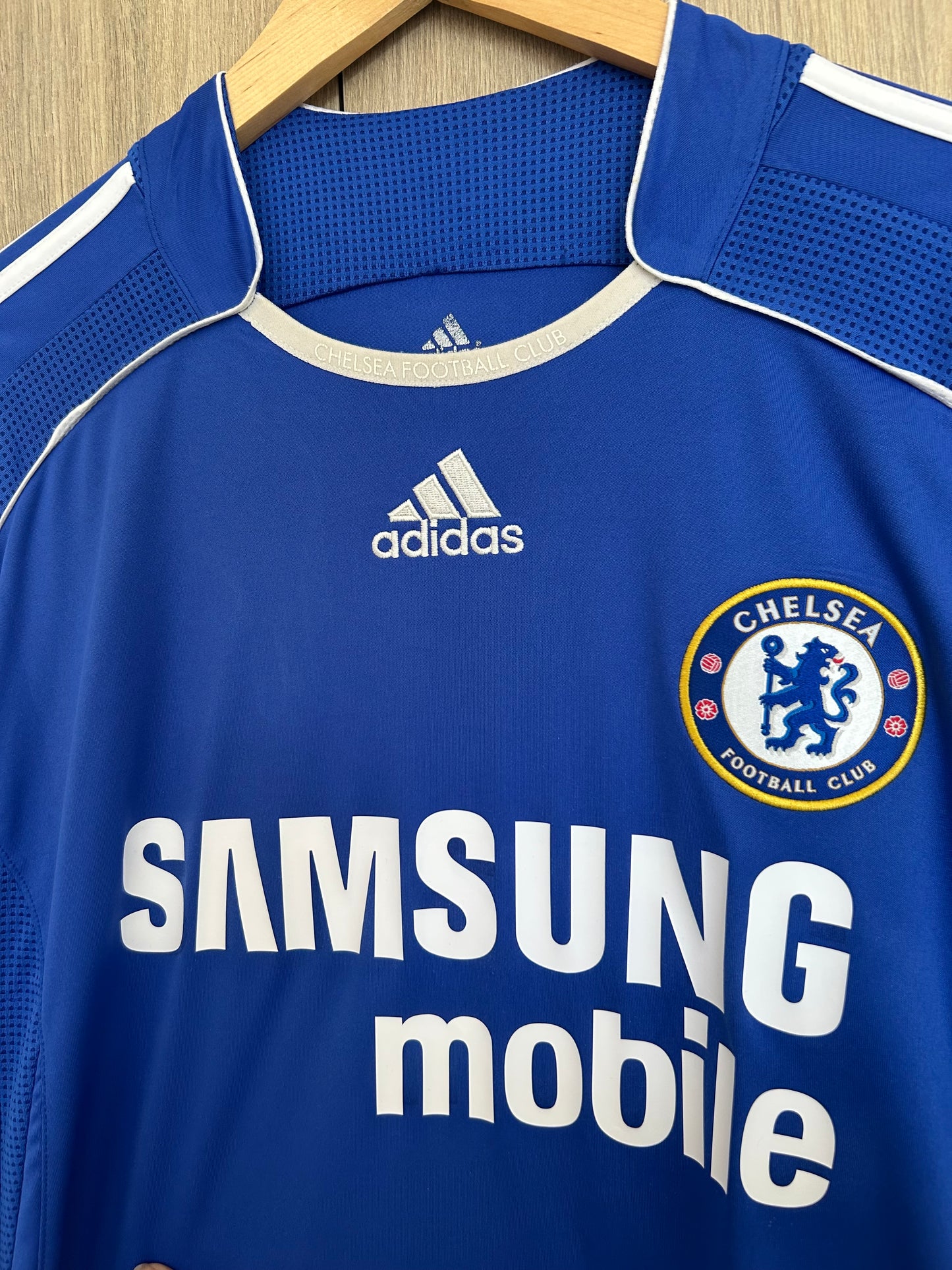 Chelsea 2006-08 Home Shirt L/S - Makelele #4 - L