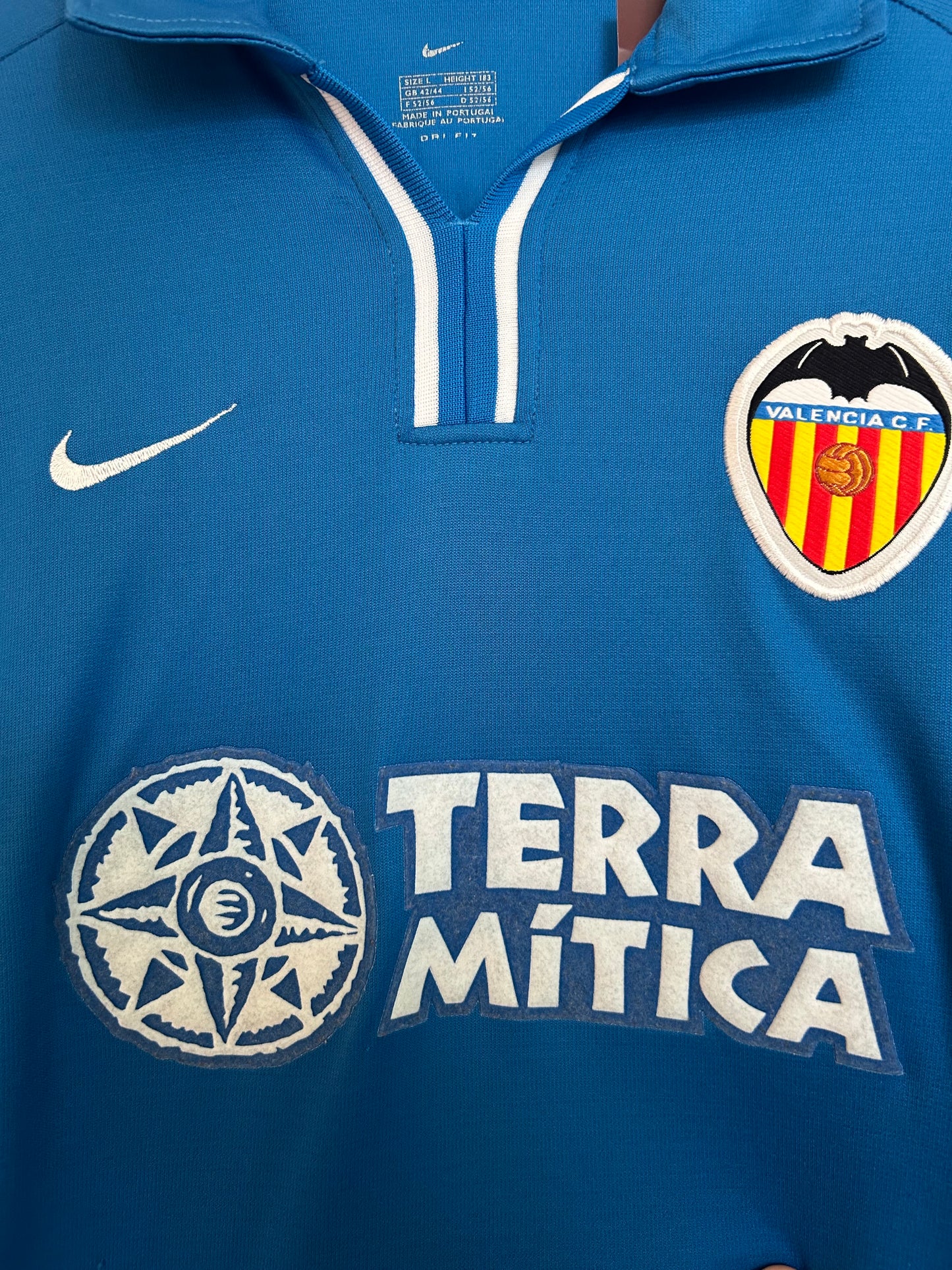 Valencia 2000-01 Third Shirt L/S - Aimar #22 - L