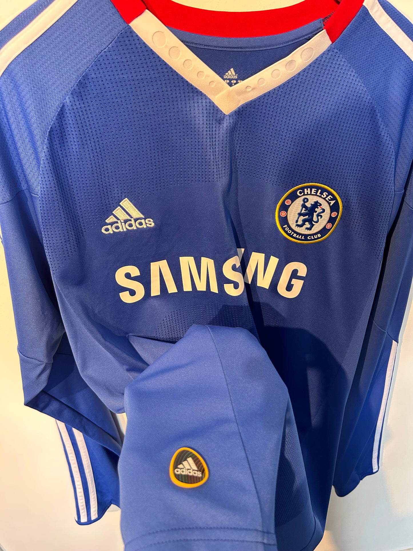 Chelsea 2010-11 Home Shirt L/S - Lampard #8 - M