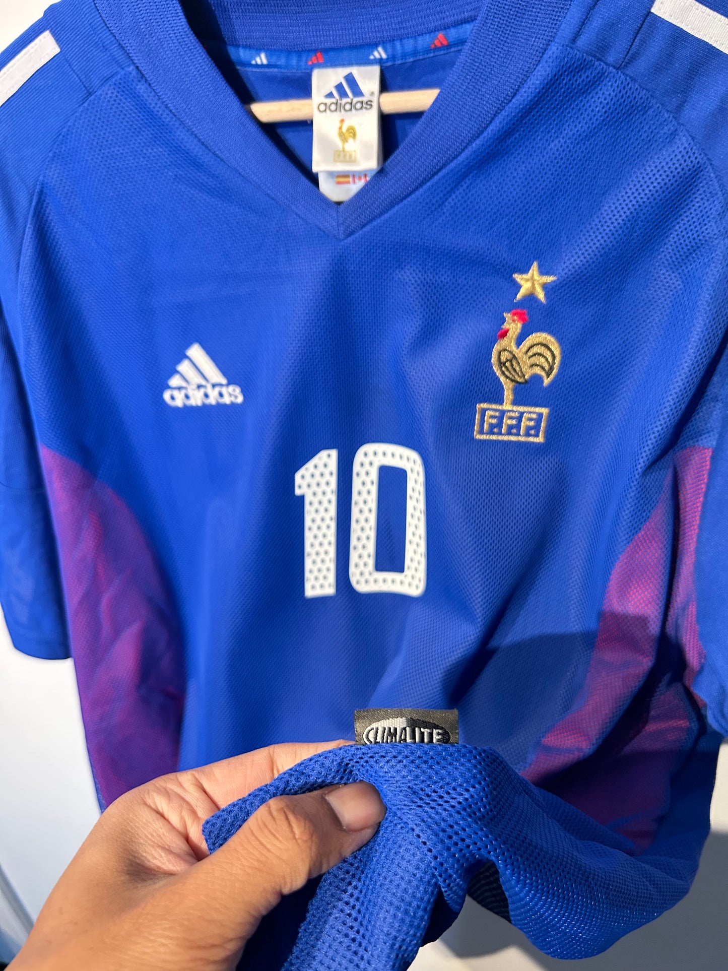 France 2002-04 Home Shirt - Zidane #10 - XL