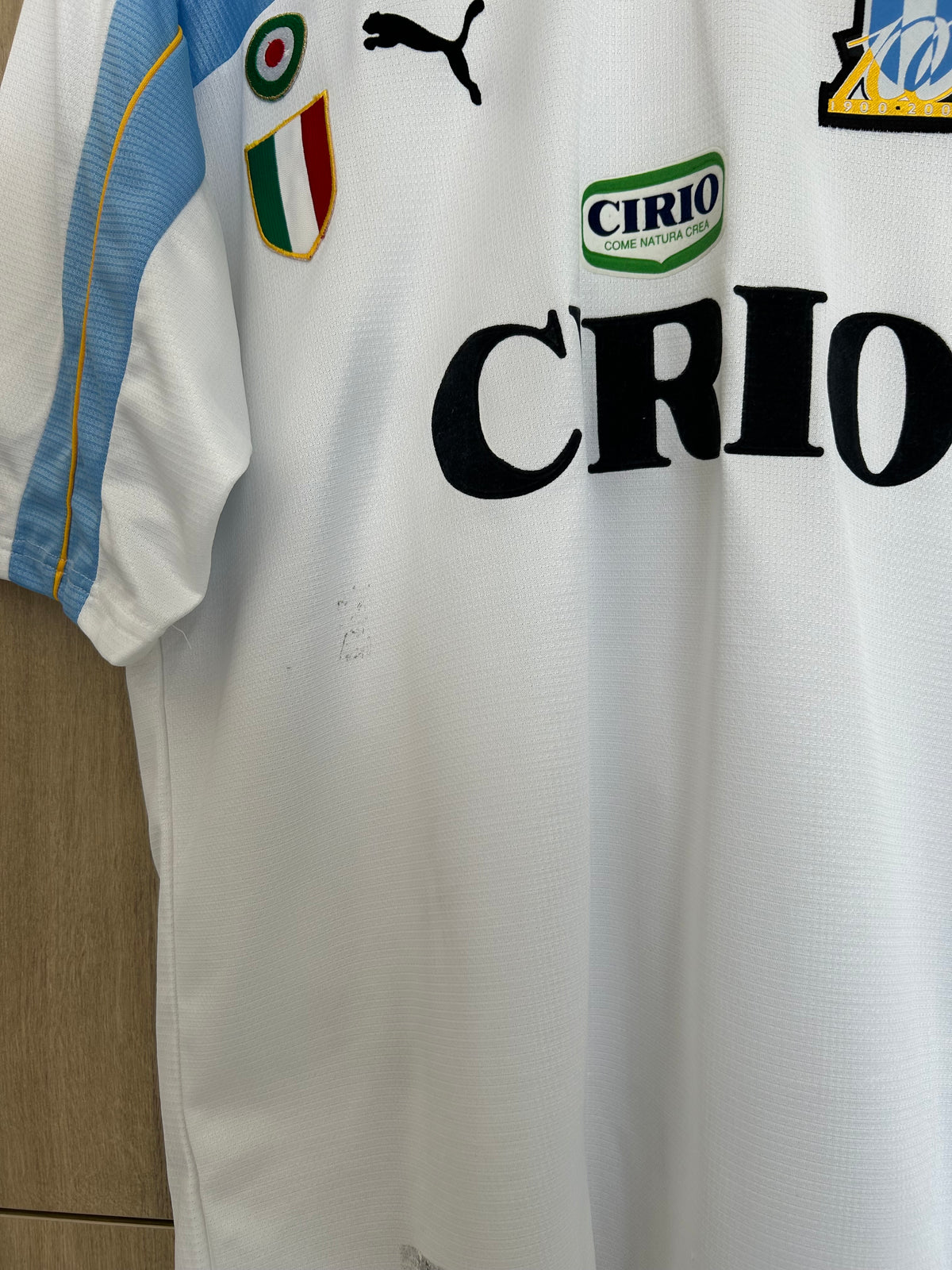 Lazio 1999-00 Centenary Home Shirt - Nedved #18 - L