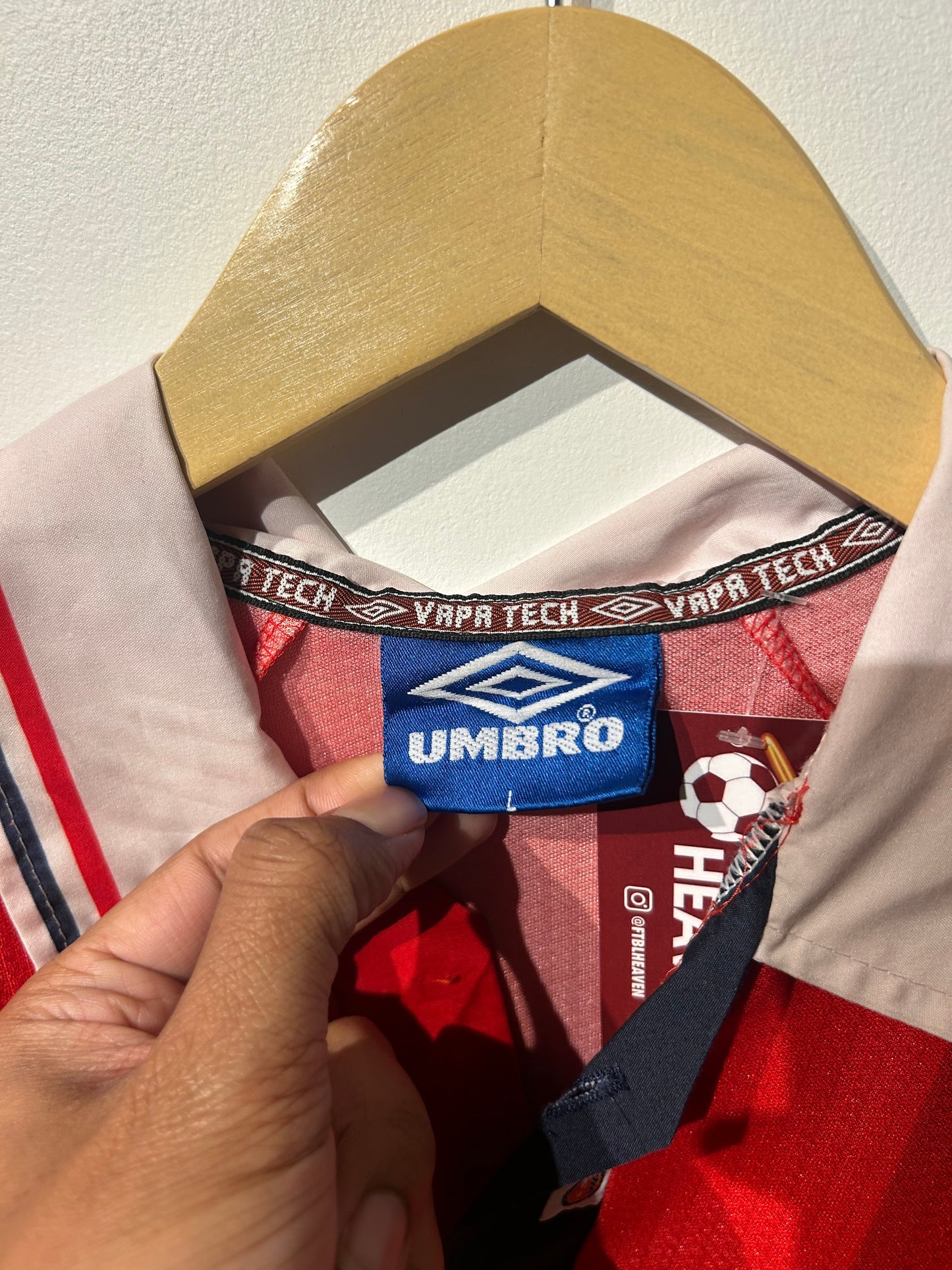 Norway 1998-00 Home Shirt - Solskjaer #20 - L